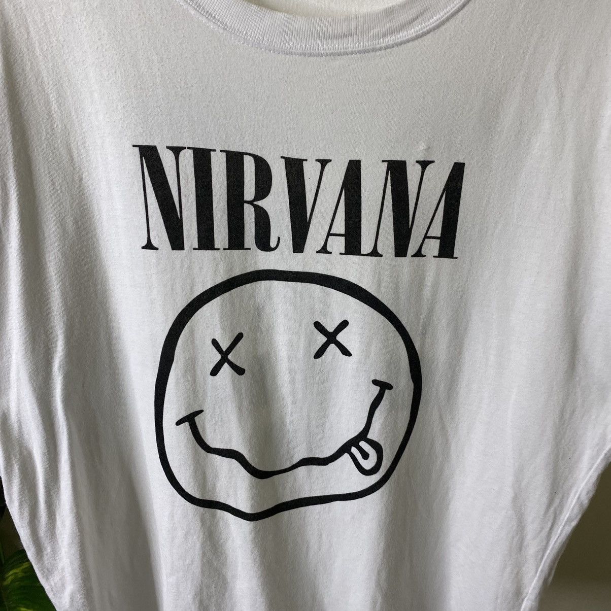Takeo Kikuchi TK x Nirvana Smiley Collaboration T Shirt Grunge Size US XL / EU 56 / 4 - 2 Thumbnail