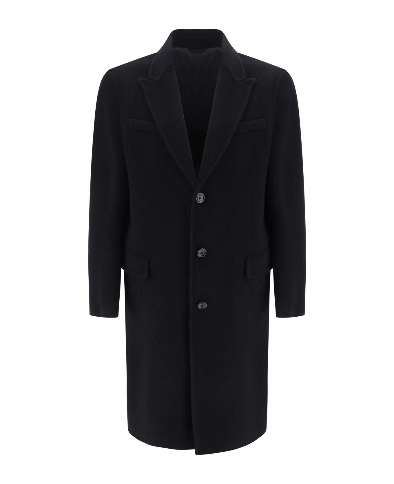 Fendi o1s1wg111225 Coat in Black Size US XL / EU 56 / 4 - 1 Thumbnail