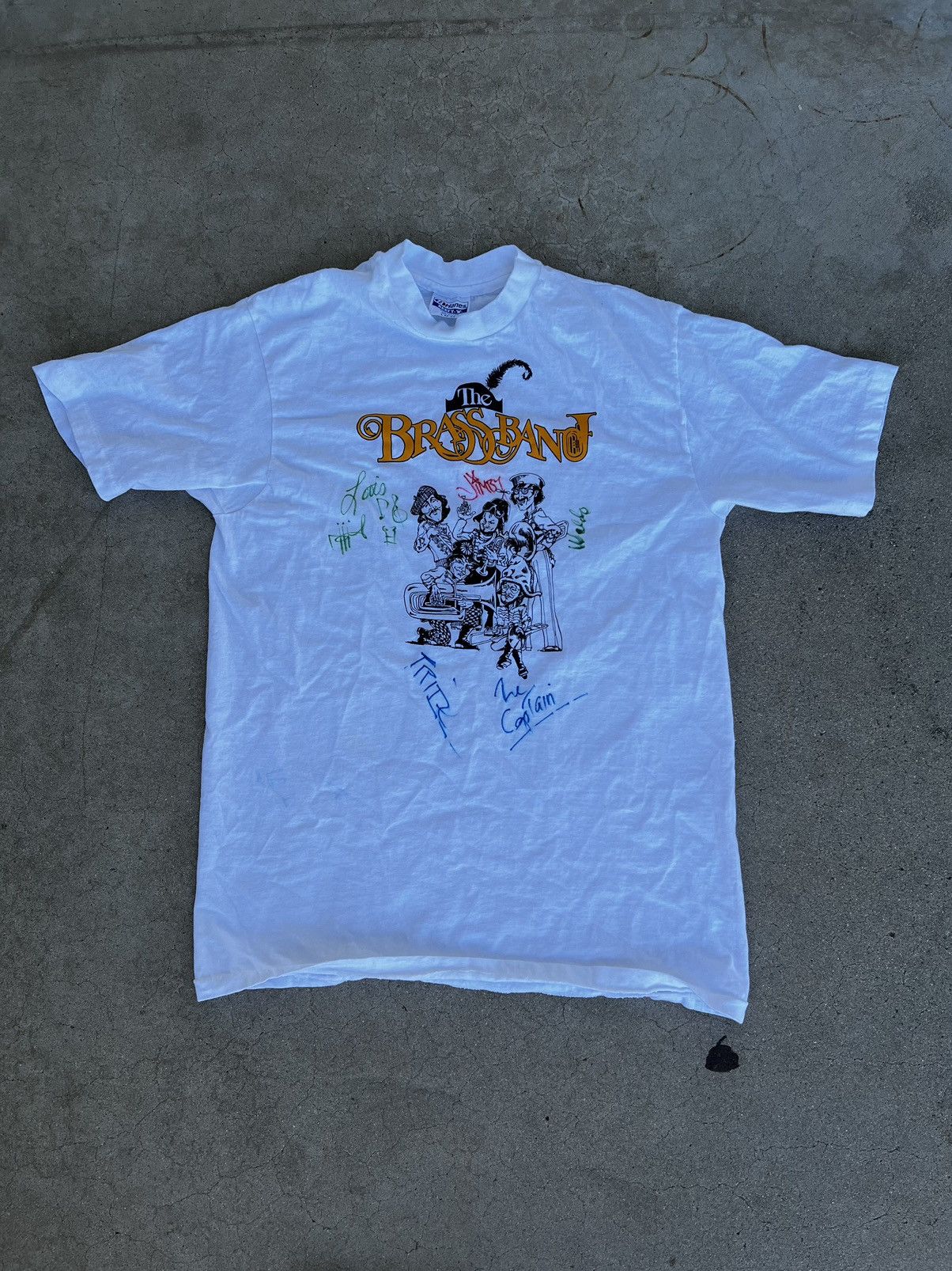 Hanes The Brass Band Signed Tee Size US L / EU 52-54 / 3 - 2 Thumbnail