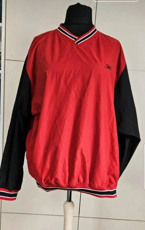 Reebok Oldschool Vintage Reebok Pullover Windbreaker Size US L / EU 52-54 / 3 - 1 Thumbnail