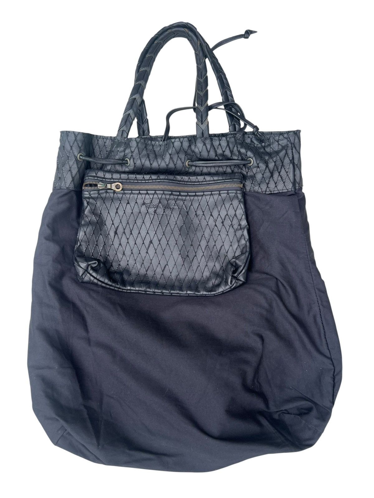 Jas MB Jas M.B. Hand Made in England Distressed Leather Huge Bag Size ONE SIZE - 19 Thumbnail