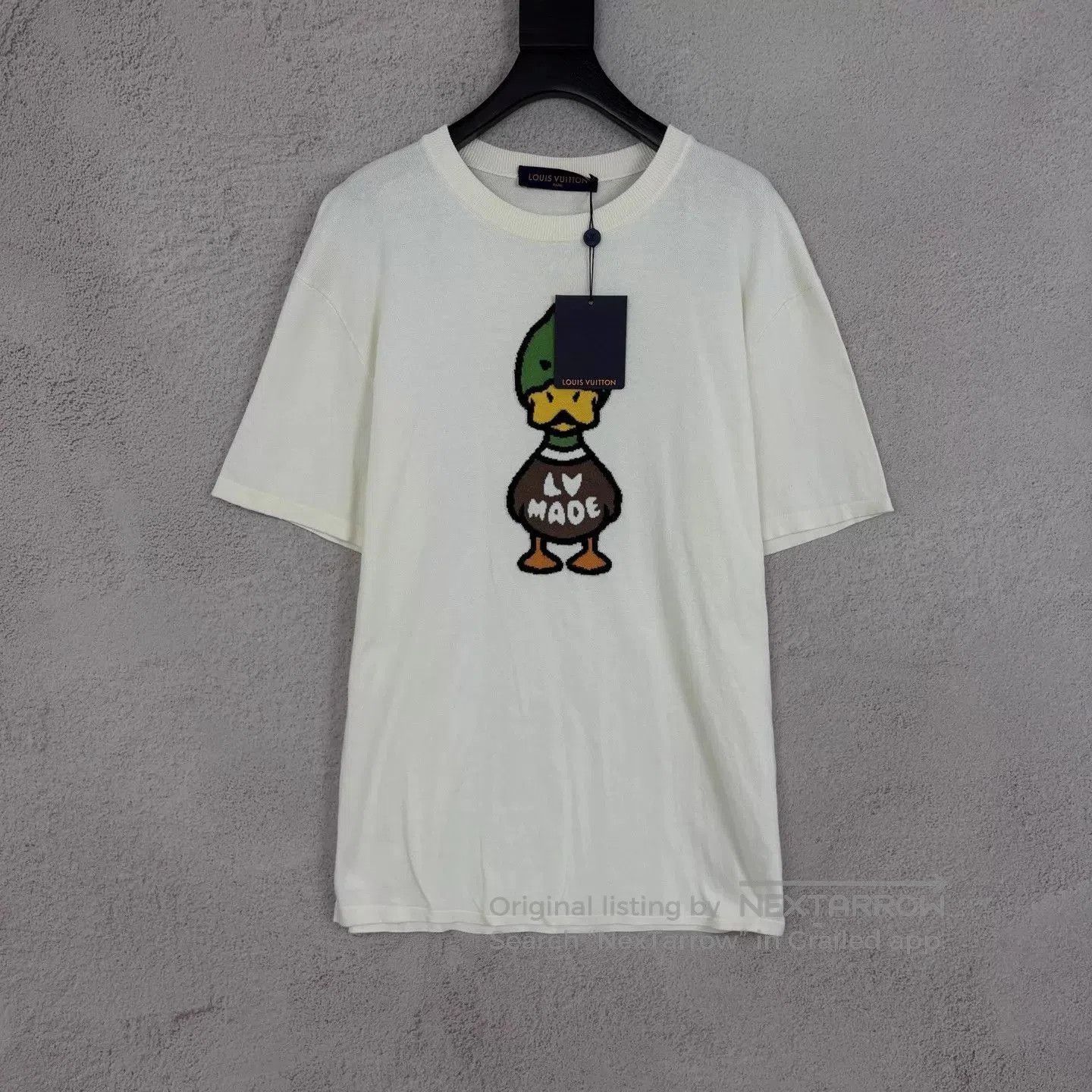 Louis Vuitton White Graphic Duck Short Sleeve Shirt. Size US L / EU 52-54 / 3 - 1 Thumbnail