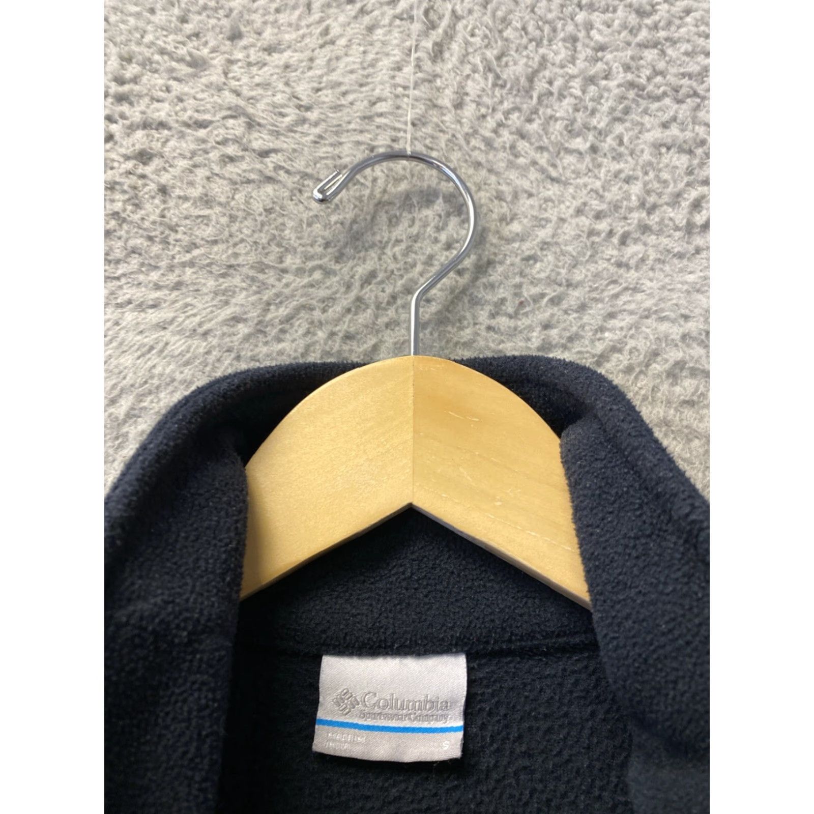 Vintage Columbia Women’s Jacket Softshell S Black Zip Pockets Logo All Seasons Fleece Lining Size S / US 4 / IT 40 - 4 Thumbnail