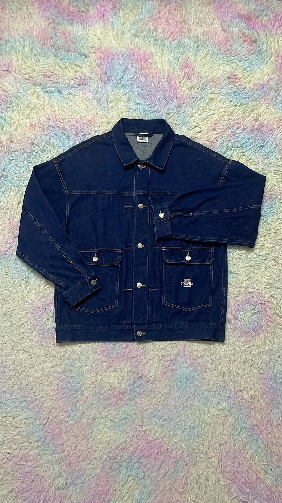 Vintage × Vision Streetwear Vision Streetware Denim Jacket Size US L / EU 52-54 / 3 - 1 Thumbnail