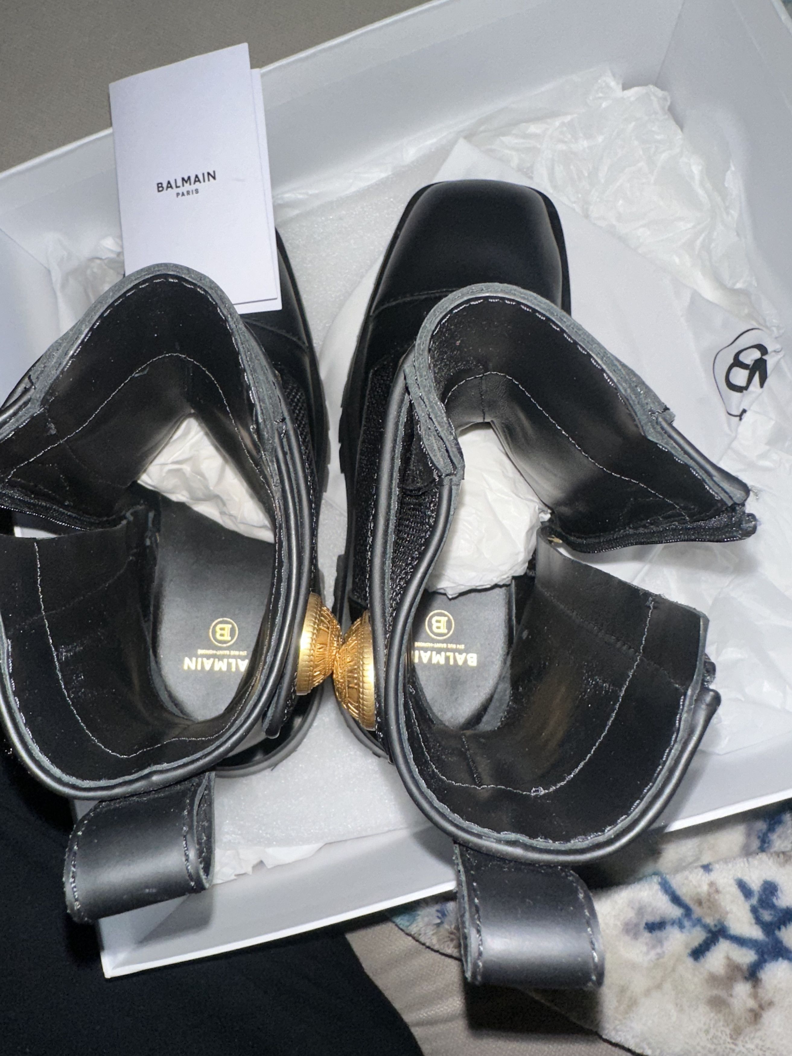 Balmain Stunning women’s Balmain combat boots Size US 6 / IT 36 - 6 Thumbnail