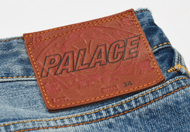 Evisu × Palace Palace Evisu Long Denim Shorts Light Wash Size 32 Size US 32 / EU 48 - 3 Thumbnail