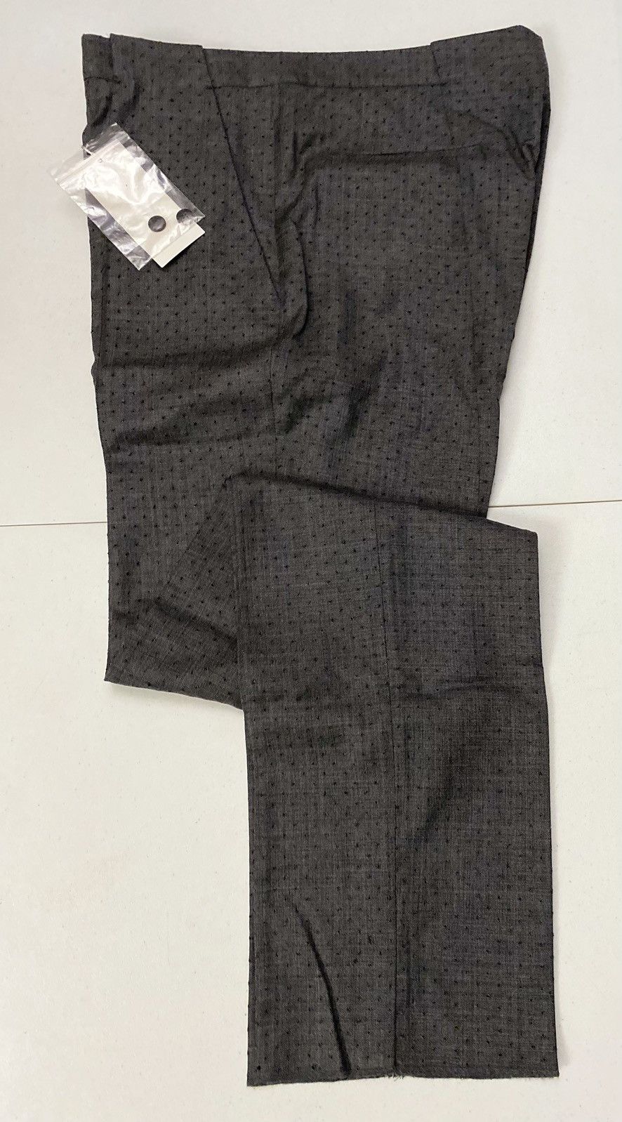 Maison Margiela MM 🇮🇹 Grey Wool Airate Slacks Runway Vintage 2010 NWT Size 38R - 9 Thumbnail