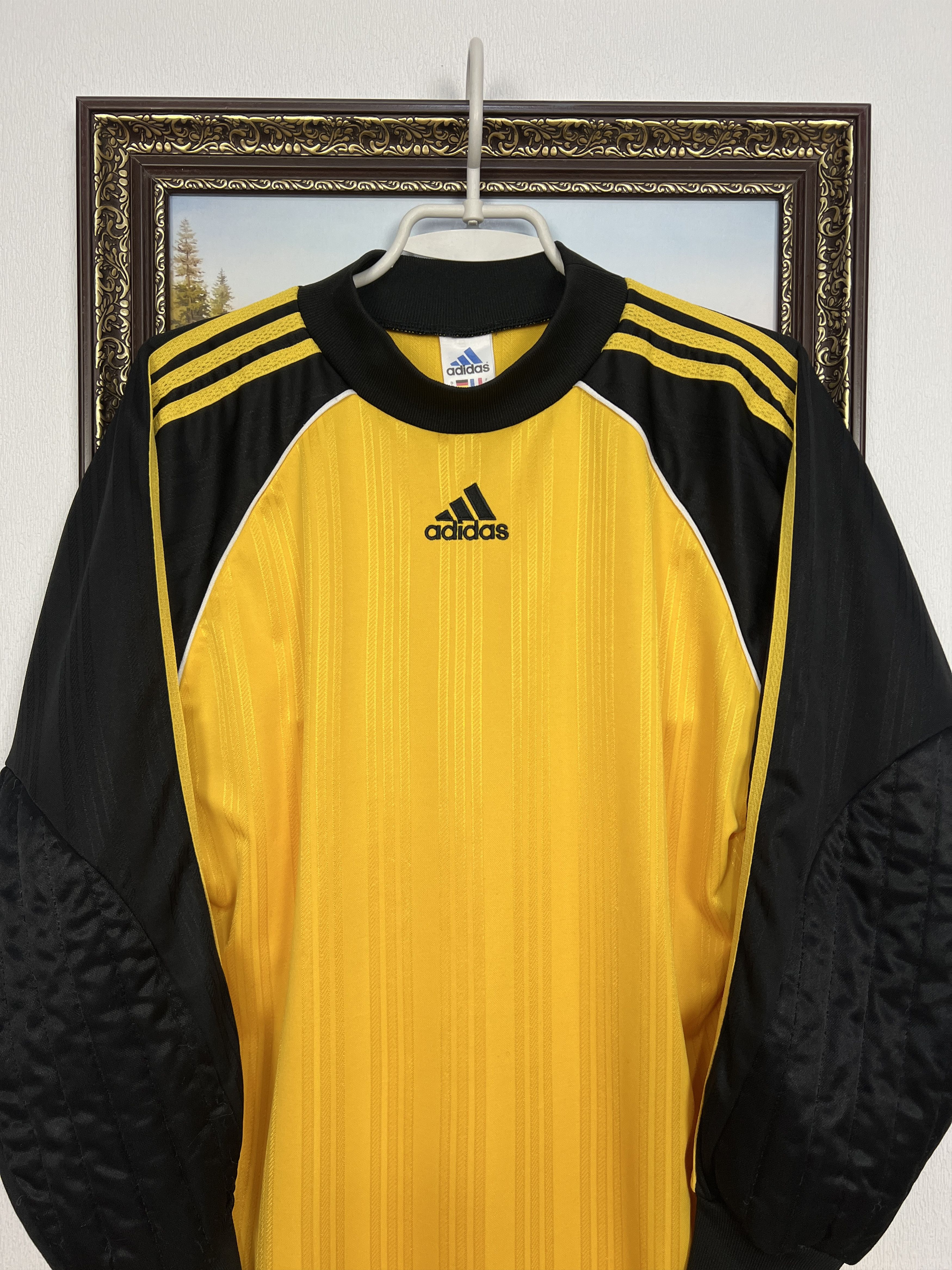 Adidas Vintage Football Template Long Sleeve Shirt Soccer Jersey Size US M / EU 48-50 / 2 - 2 Thumbnail