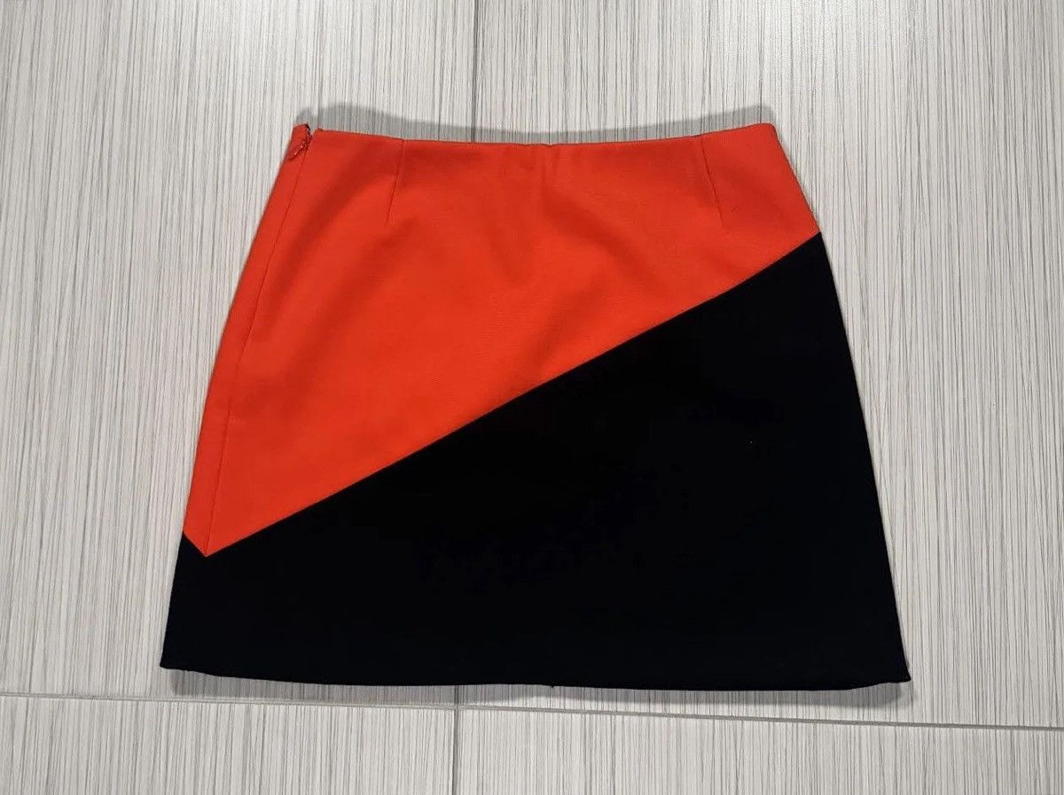 Dolce & Gabbana Dolce & Gabbana Orange / Black Skirt (Size 38) Size 26" / US 2 / IT 38 - 2 Thumbnail