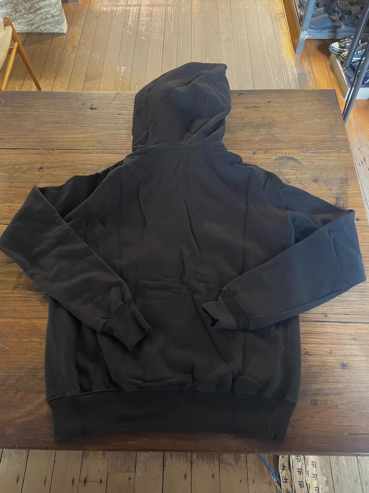 Rick Owens Drkshdw DRKSHDW 17SS Men's Black Mountain Hoodie Ｑ25 Size US M / EU 48-50 / 2 - 2 Thumbnail