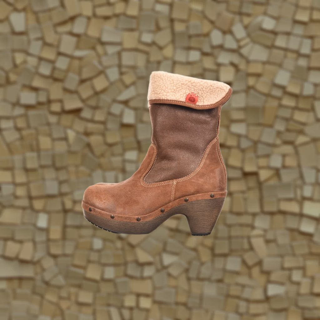 Undercover × Vintage VINTAGE OPIUM LEATHER PLATFORM PUNK