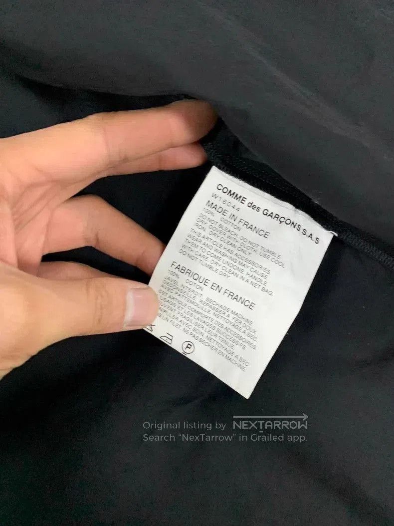 Comme des Garcons Comme des Garcons Black Long Sleeve Shirt. Size US S / EU 44-46 / 1 - 5 Thumbnail