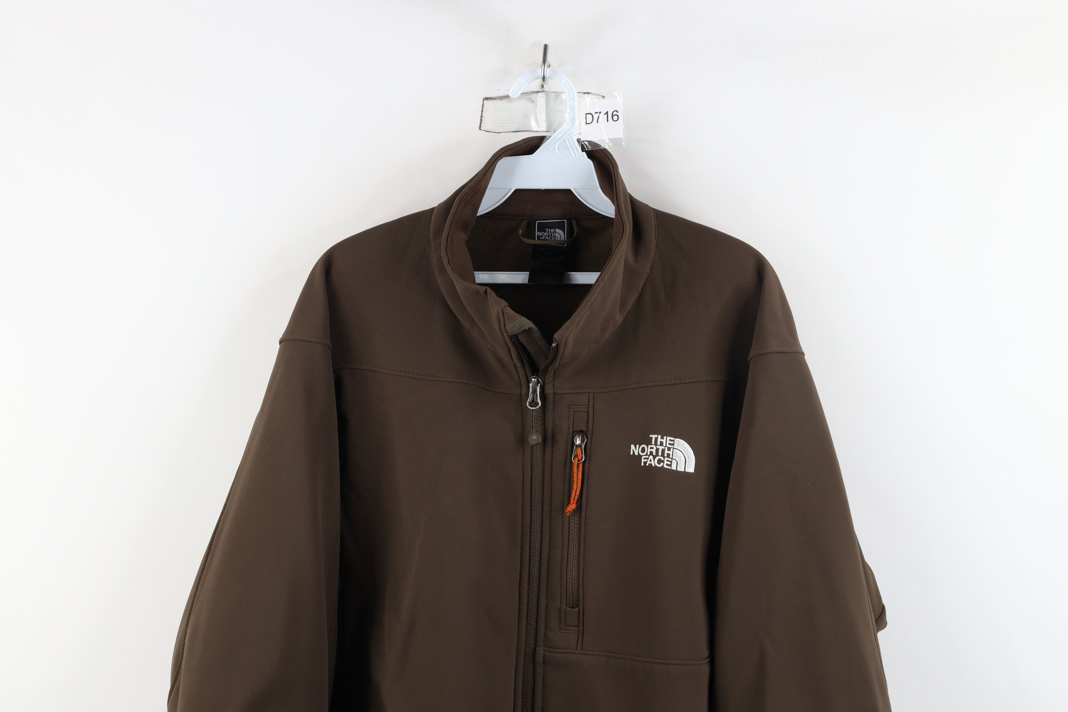 The North Face × Vintage Vintage The North Face Fleece Lined Softshell Jacket Brown Size US L / EU 52-54 / 3 - 2 Thumbnail