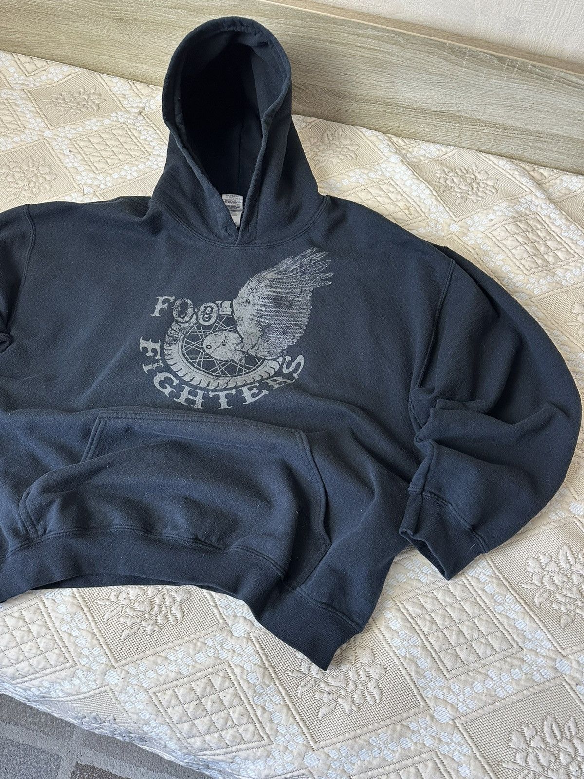Band Tees 🔥 Foo Fighters 2010 Band Rock Hoodie Sweatshirt Vintage Y2K Size US XL / EU 56 / 4 - 2 Thumbnail