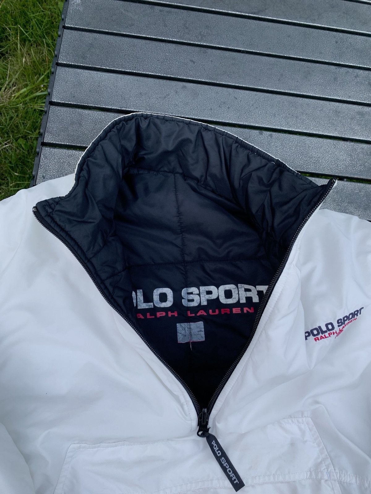 Polo Ralph Lauren Vtg Polo Sport Ralph Lauren Reversible Puffer Jacket Size US L / EU 52-54 / 3 - 4 Thumbnail