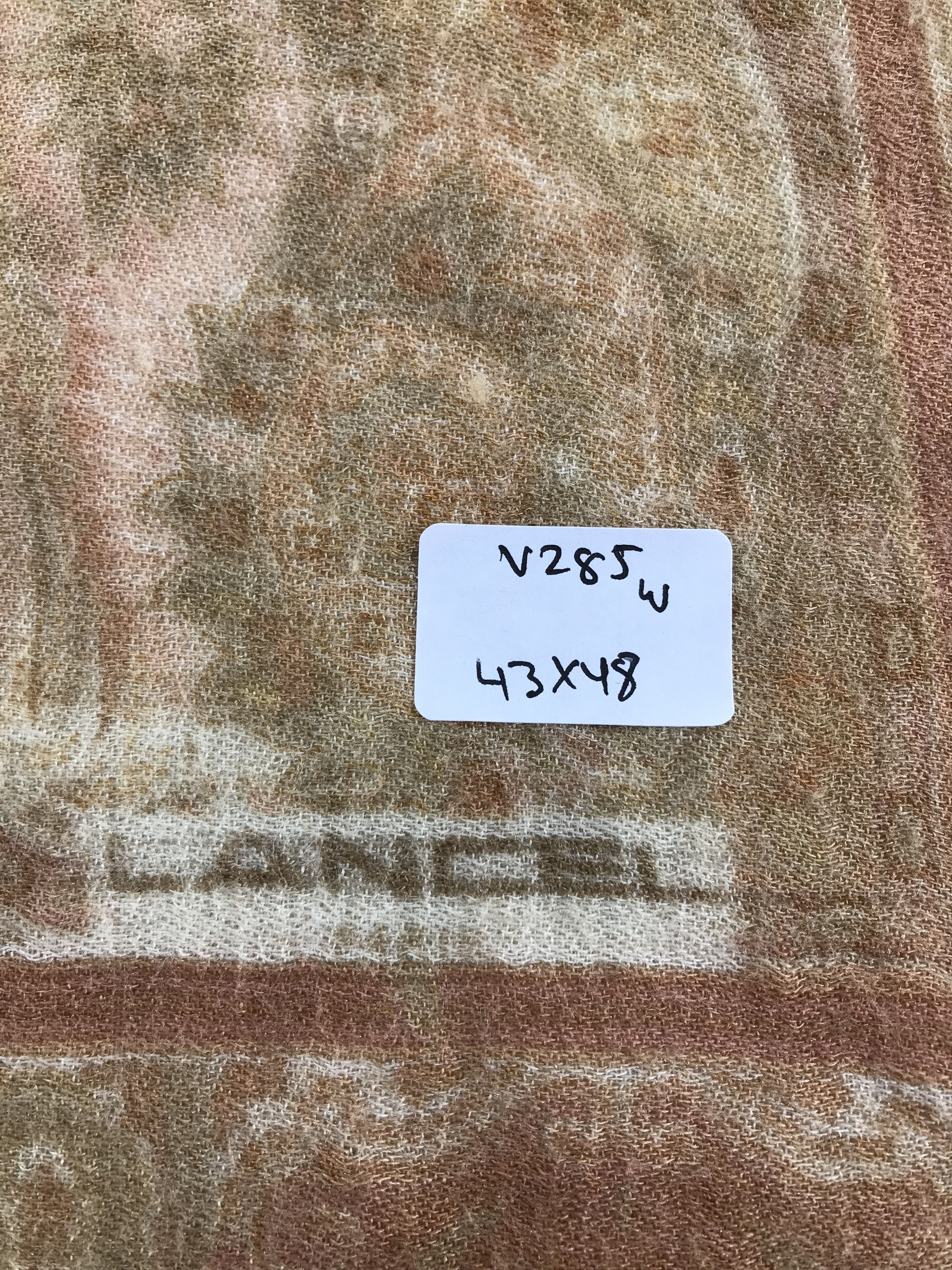 Lancel Lancel Wool Scarf Muffler Shawl Mantilla Veil Babushka V285 Size ONE SIZE - 7 Thumbnail