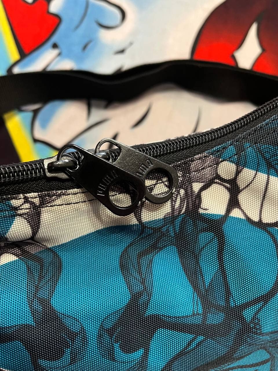 Puma × Vintage Puma body messanger in white/blue OS Size ONE SIZE - 7 Thumbnail