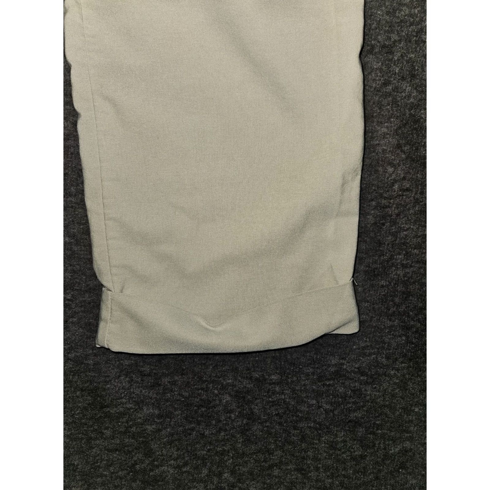 Vintage Motherhood Pants Women's Medium Tan Straight Leg Pullon Stretch Made in USA Size 32" / US 10 / IT 46 - 6 Thumbnail