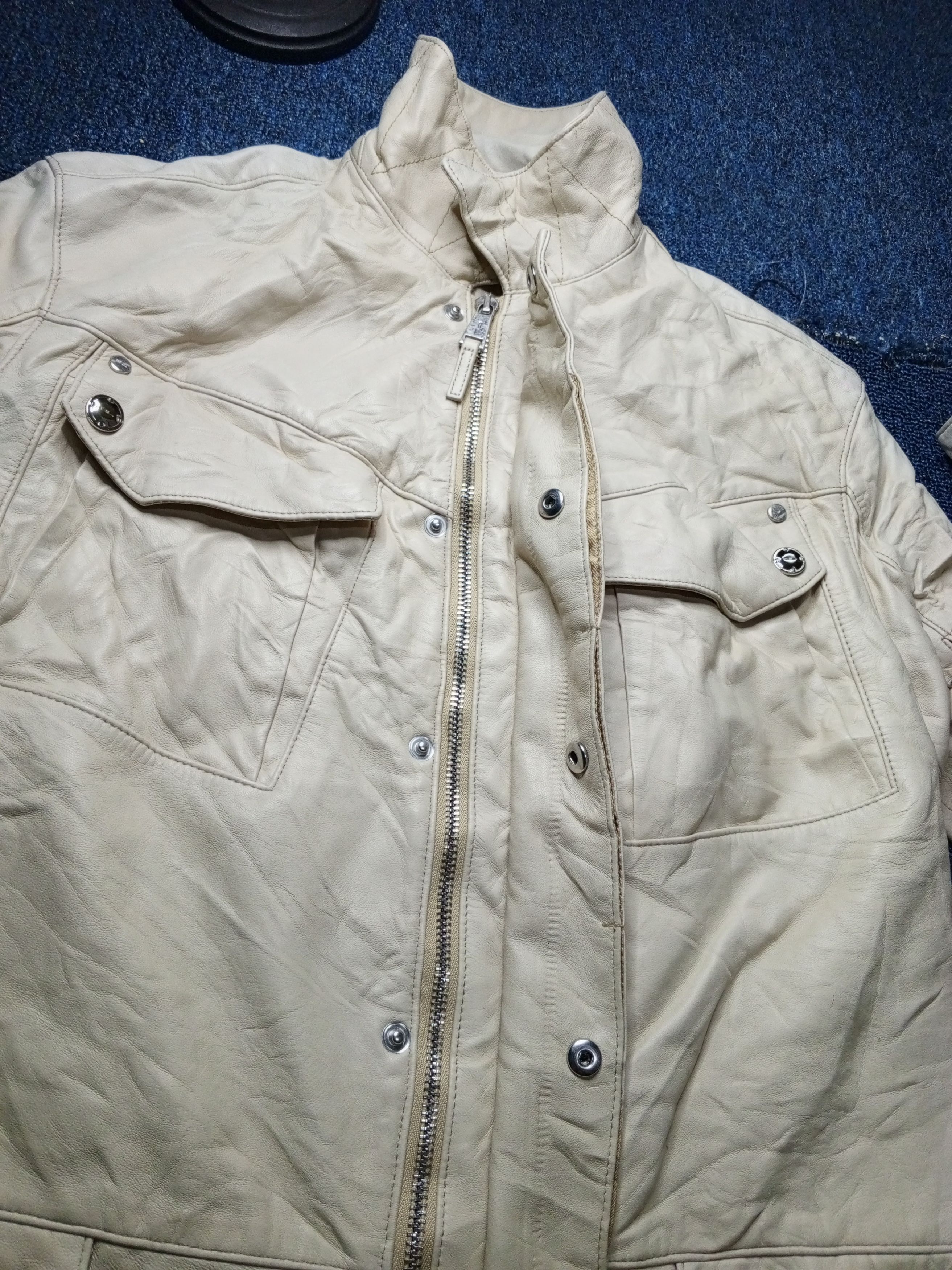 Leather × Polo Ralph Lauren × Ralph Lauren RALPH LAUREN LEATHER JACKET Size M / US 6-8 / IT 42-44 - 4 Thumbnail