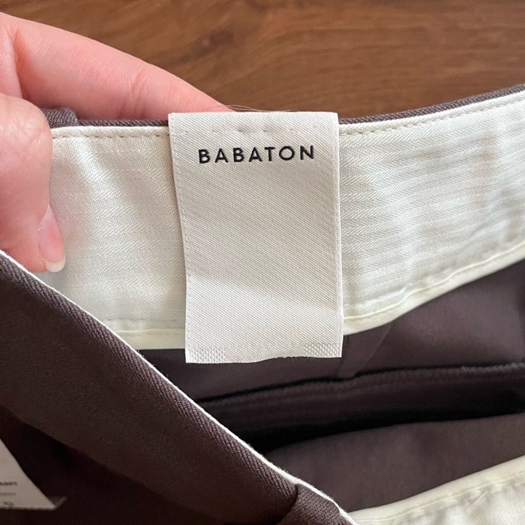 Aritzia NWT Babaton Elliot Pants – “Charred” (Aritzia) 🖤 Size 25" / US 0 / IT 36 - 9 Thumbnail