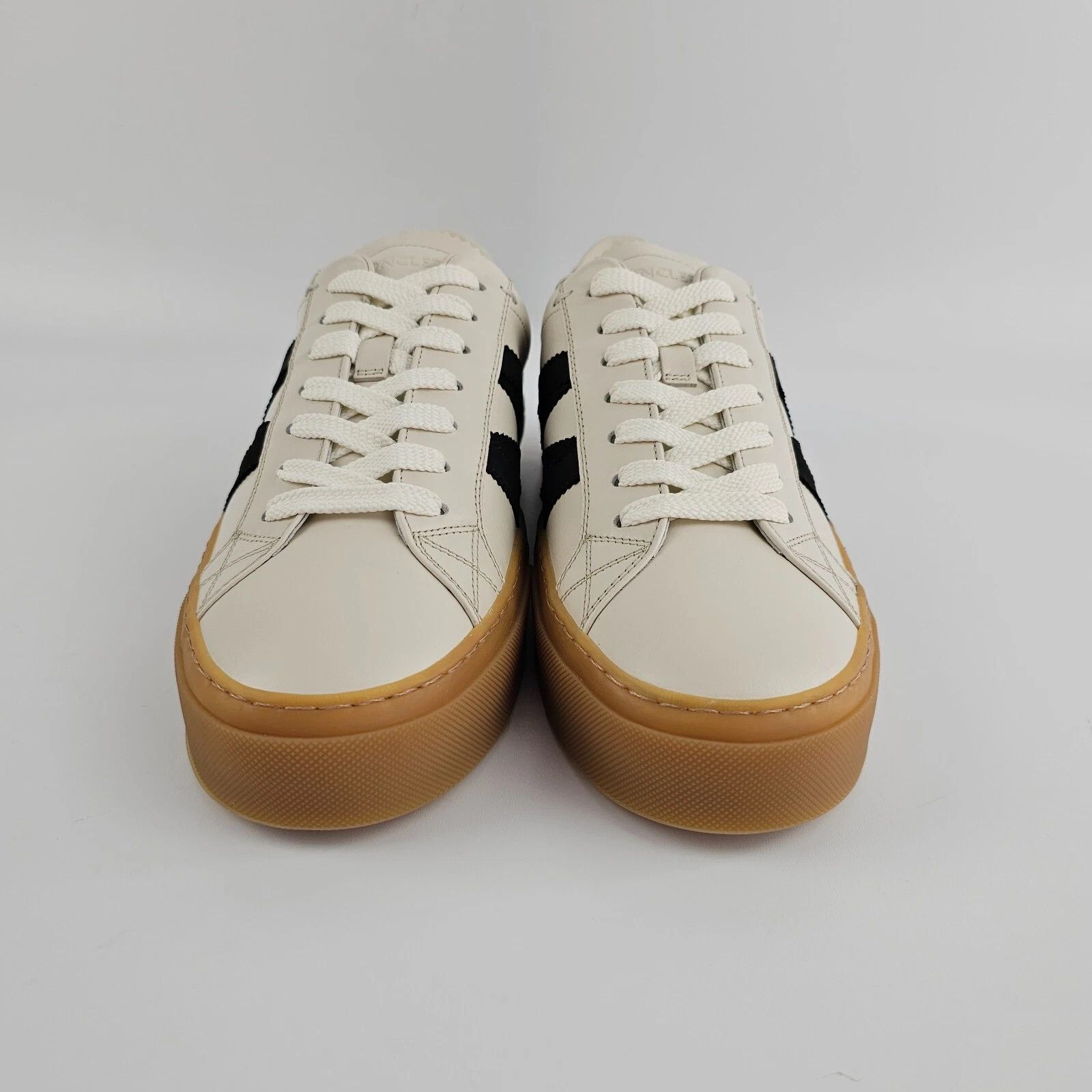 Moncler MONCLER Monaco2 Men's Beige Sneakers New Size US 6 / EU 39 - 4 Thumbnail