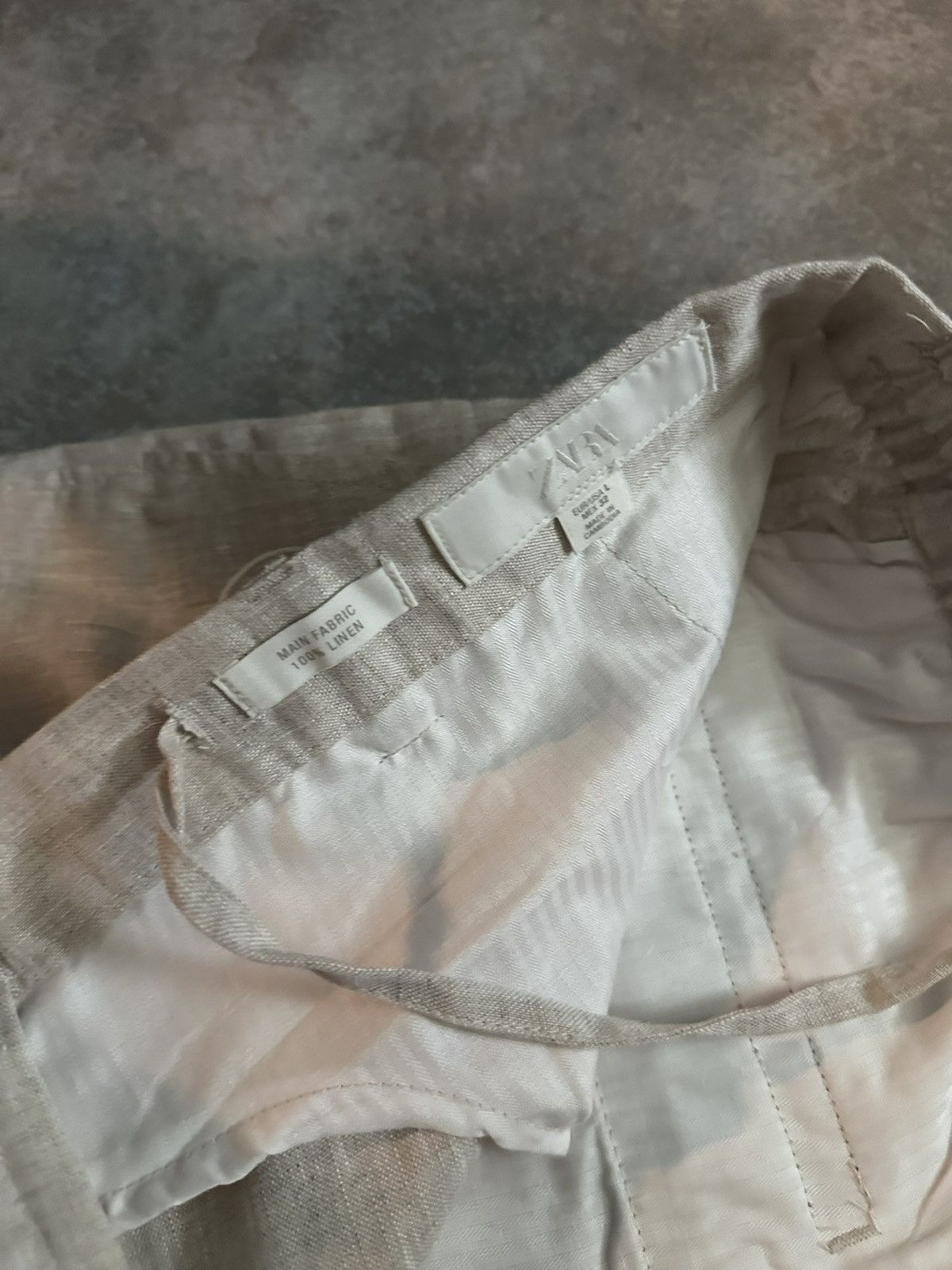 Zara Zara Linen Pants Size US 34 / EU 50 - 5 Thumbnail