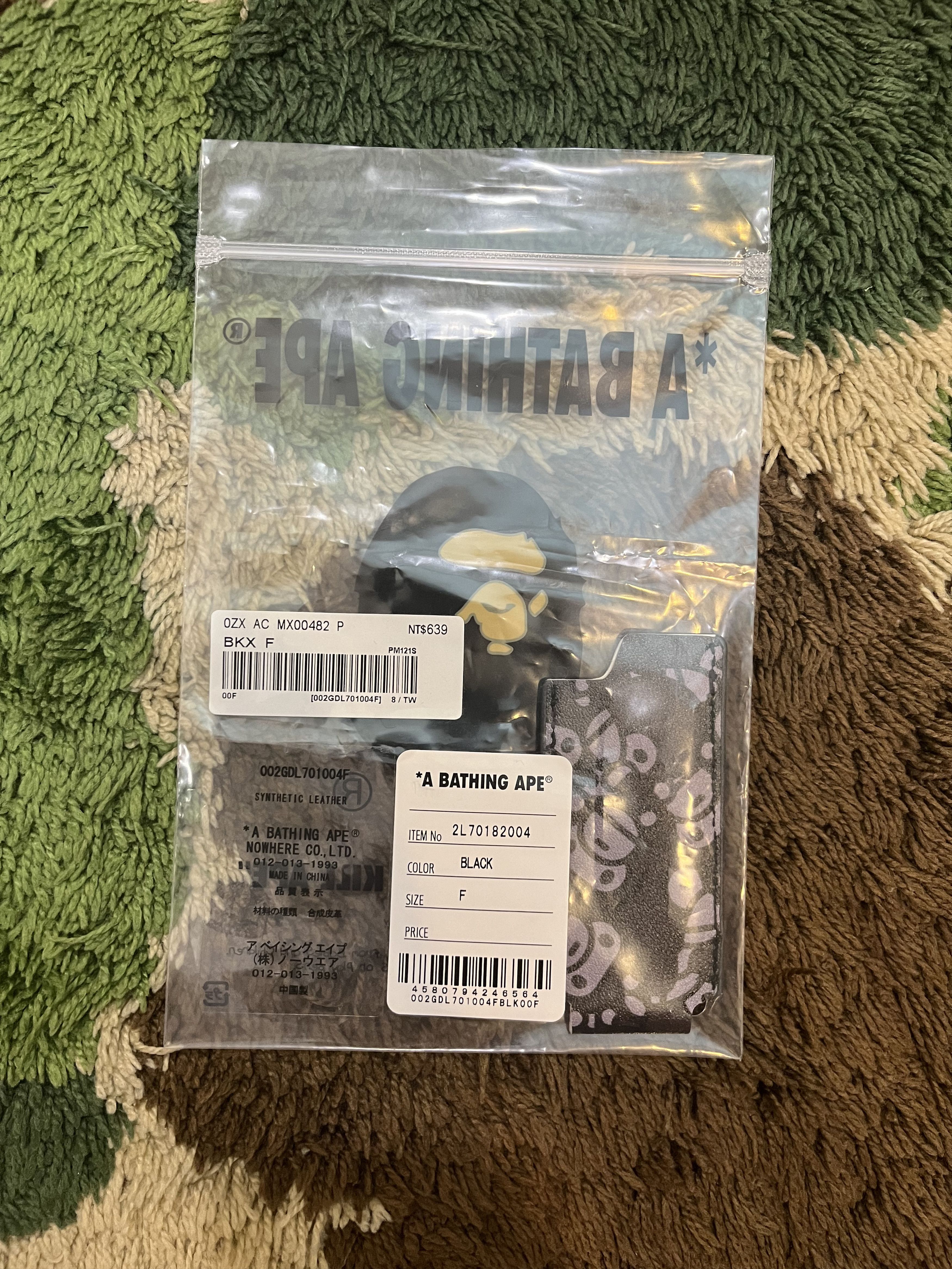 Bape BAPE MILO ABC CAMO LIGHTER CASE BLACK Size ONE SIZE - 4 Thumbnail