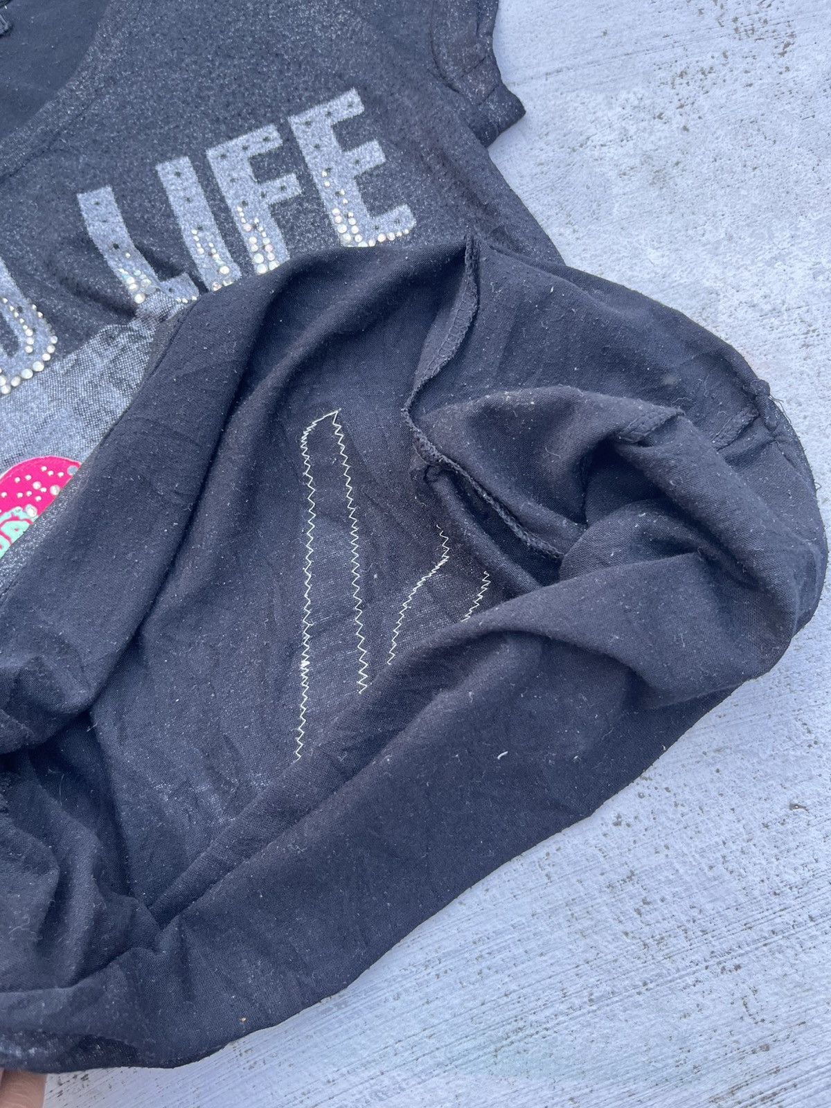 Beauty Beast × Hysteric Glamour × Japanese Brand GOOD LIFE GOTHIC TEE PUNK Y2K Size US S / EU 44-46 / 1 - 4 Thumbnail