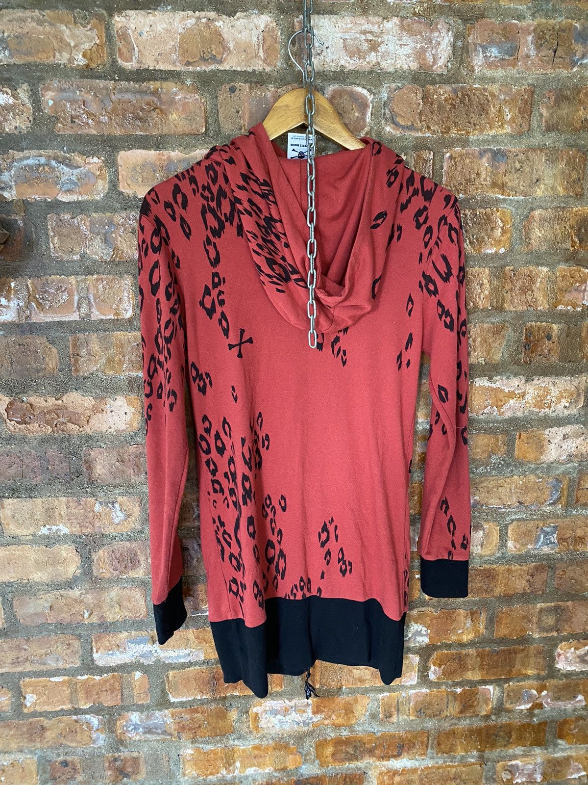 Super Lovers 2000s Superlover lover rock leopard and skull long hoodie Size M / US 6-8 / IT 42-44 - 10 Thumbnail