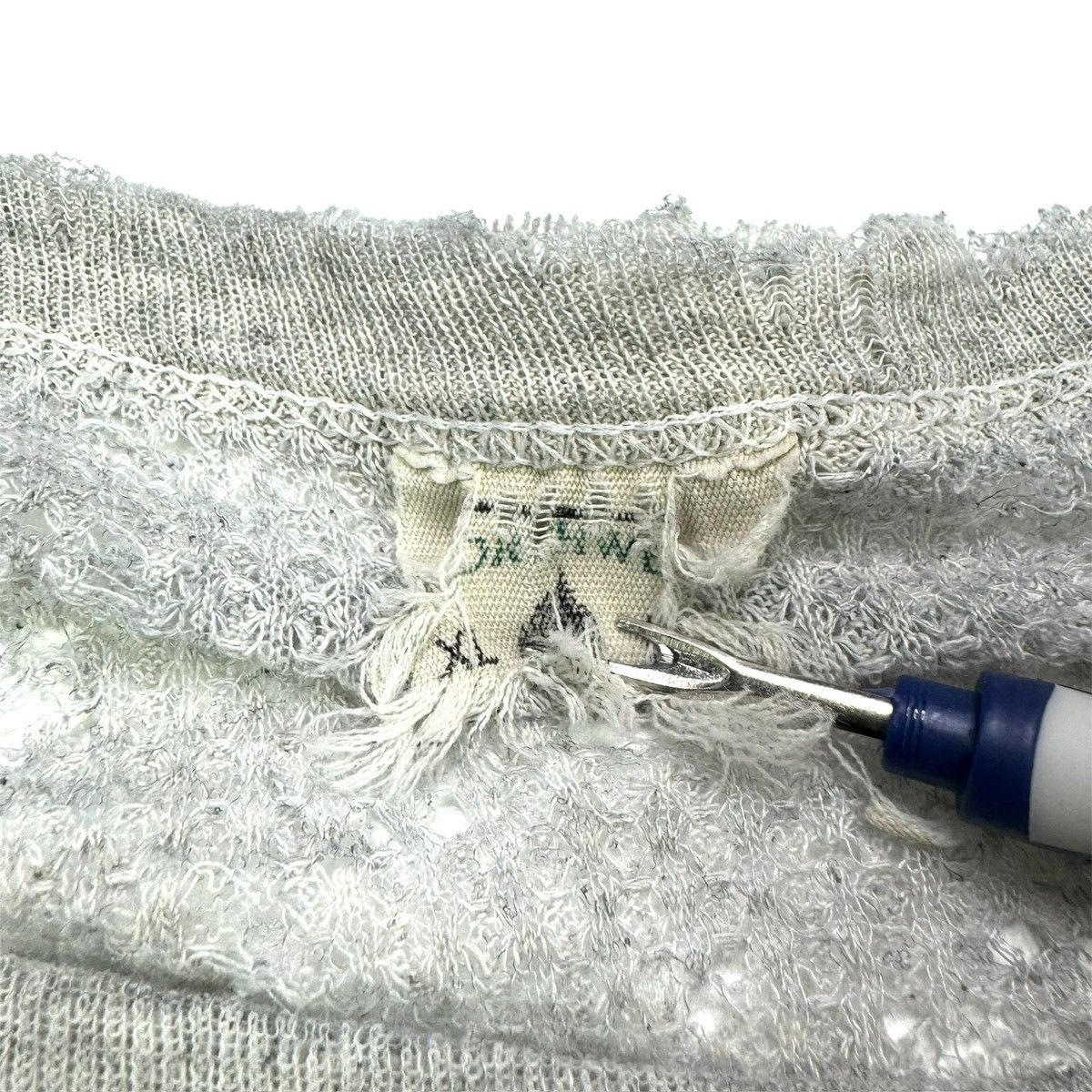 Vintage VINTAGE 70'S THRASHED FADED GRAY THERMAL Size US XL / EU 56 / 4 - 6 Thumbnail