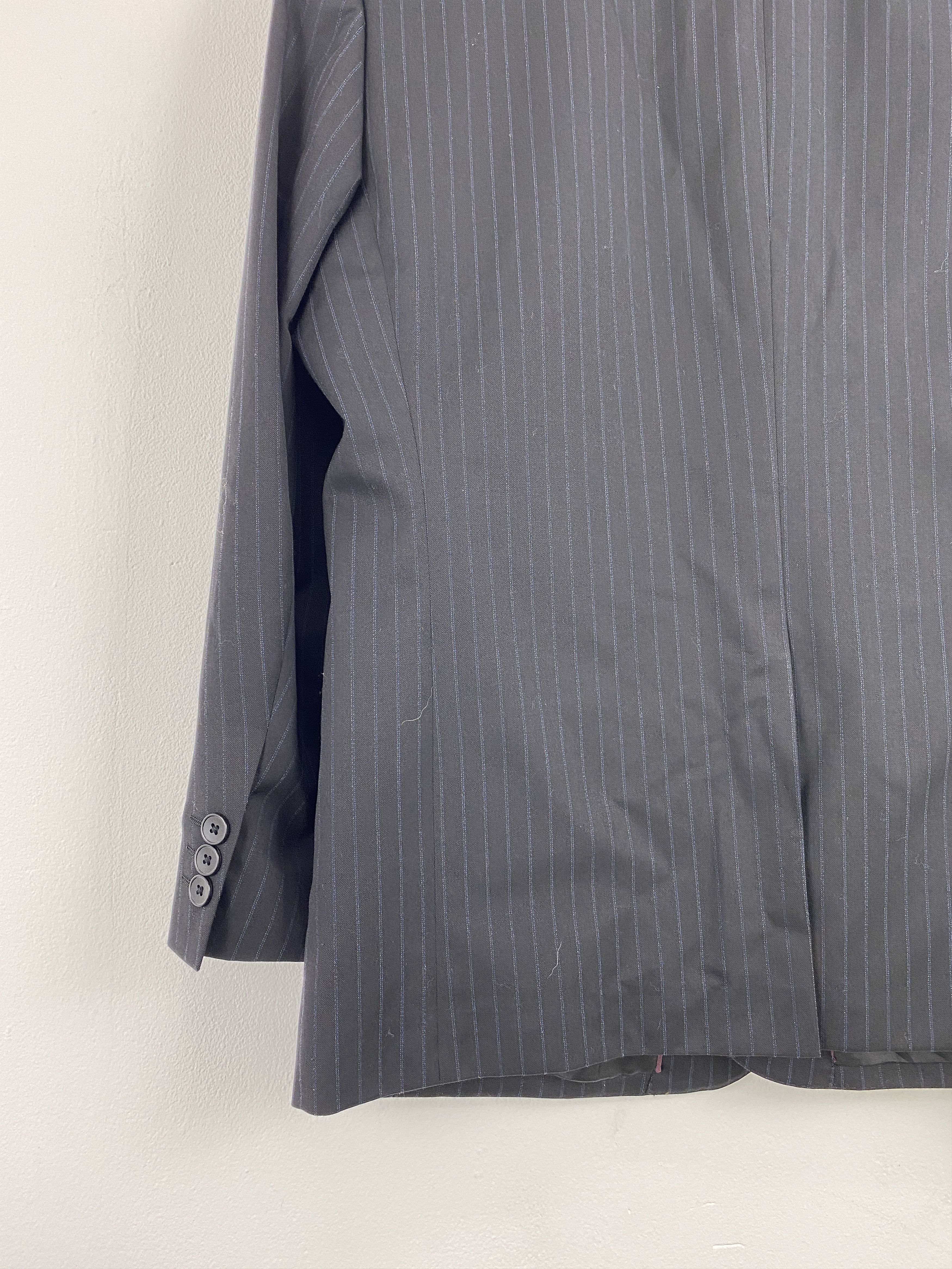 Kansai Yamamoto Vintage Kansai Yamamoto Striped Blazer Jacket JA0094 Size US L / EU 52-54 / 3 - 10 Thumbnail