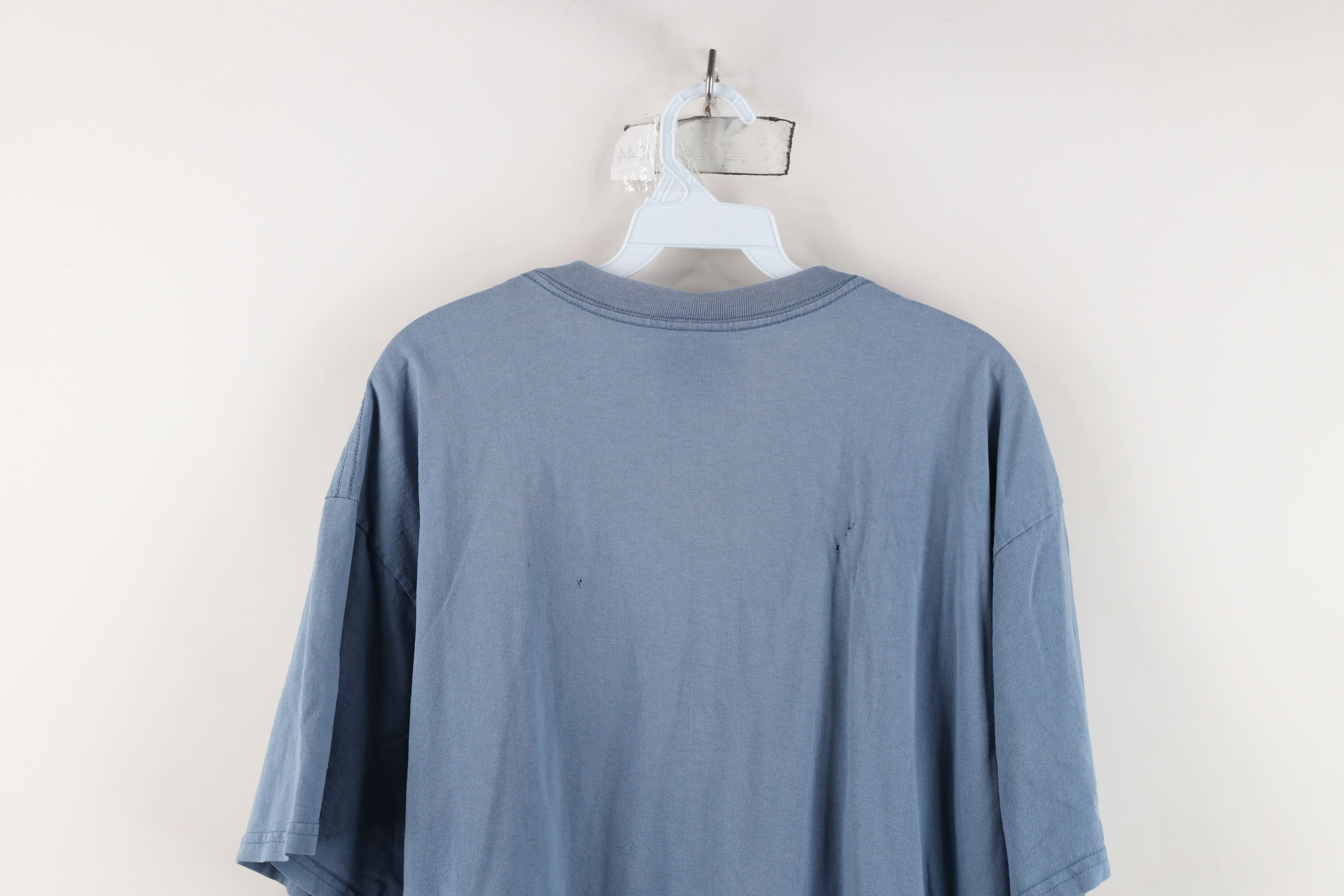 Nike Vintage Nike Scott Mini Swoosh Short Sleeve T-Shirt Blue Size US XL / EU 56 / 4 - 13 Thumbnail