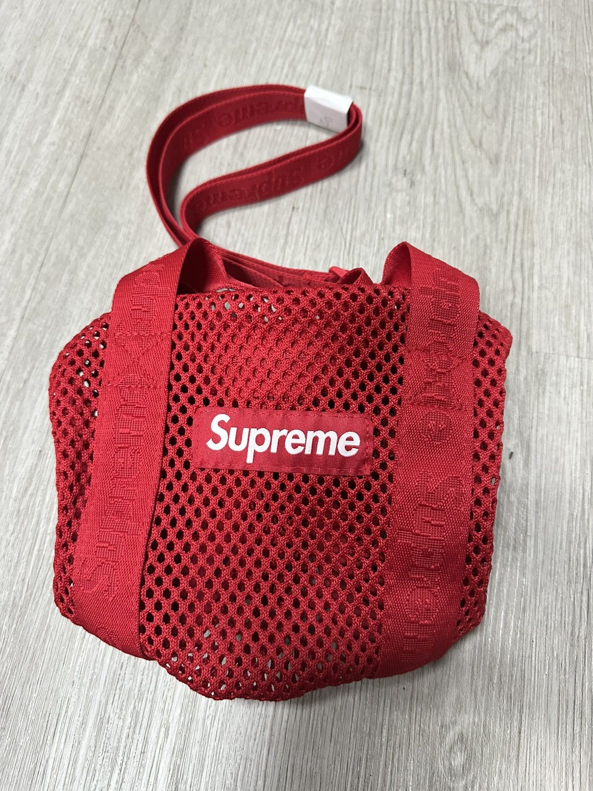 Supreme Mesh Bag ‘Red’