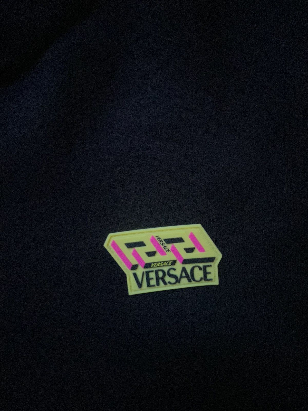 Versace Authentic Versace 3D Geometric Logo Sweatshirt Size M / US 6-8 / IT 42-44 - 3 Thumbnail