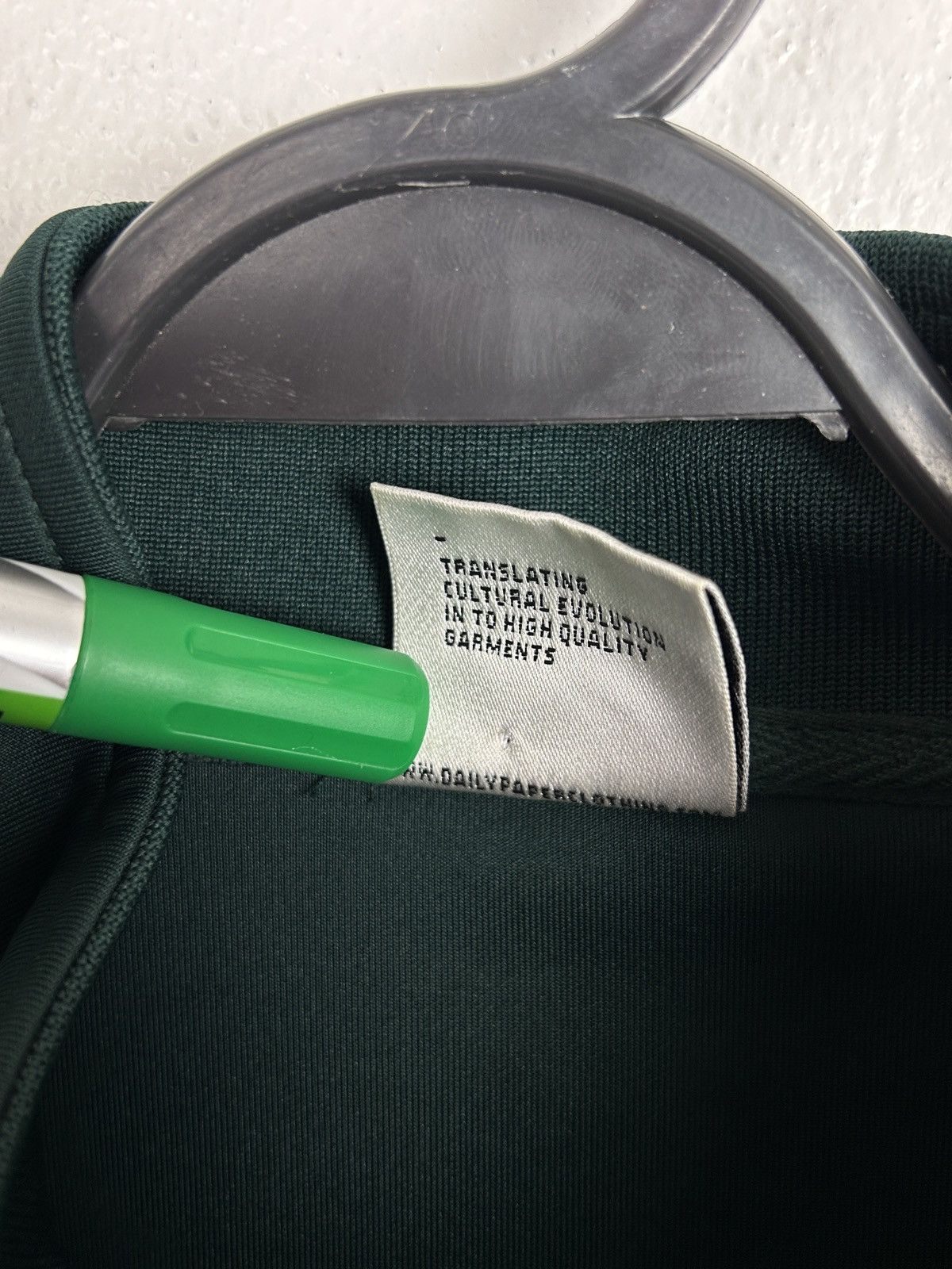 Daily Paper Daily Paper Lampas Zippered Tracksuit Jacket In Green Size US S / EU 44-46 / 1 - 6 Thumbnail