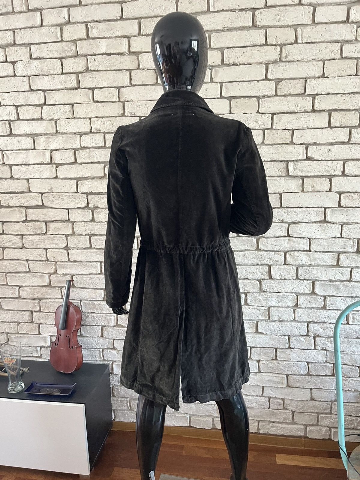 Maison Margiela Maison Margiela MM6 AW06 Velvet Ring Trench Coat Size S / US 4 / IT 40 - 5 Thumbnail