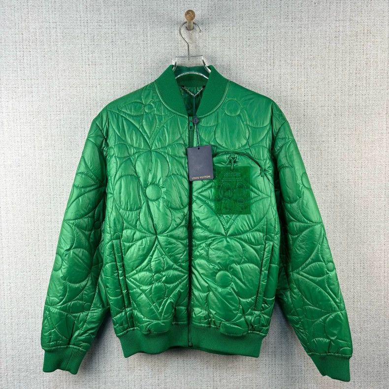 Louis Vuitton Louis Vuitton SS23 Pure Tri-Embossed Bomber Jacket Size US M / EU 48-50 / 2 - 1 Thumbnail