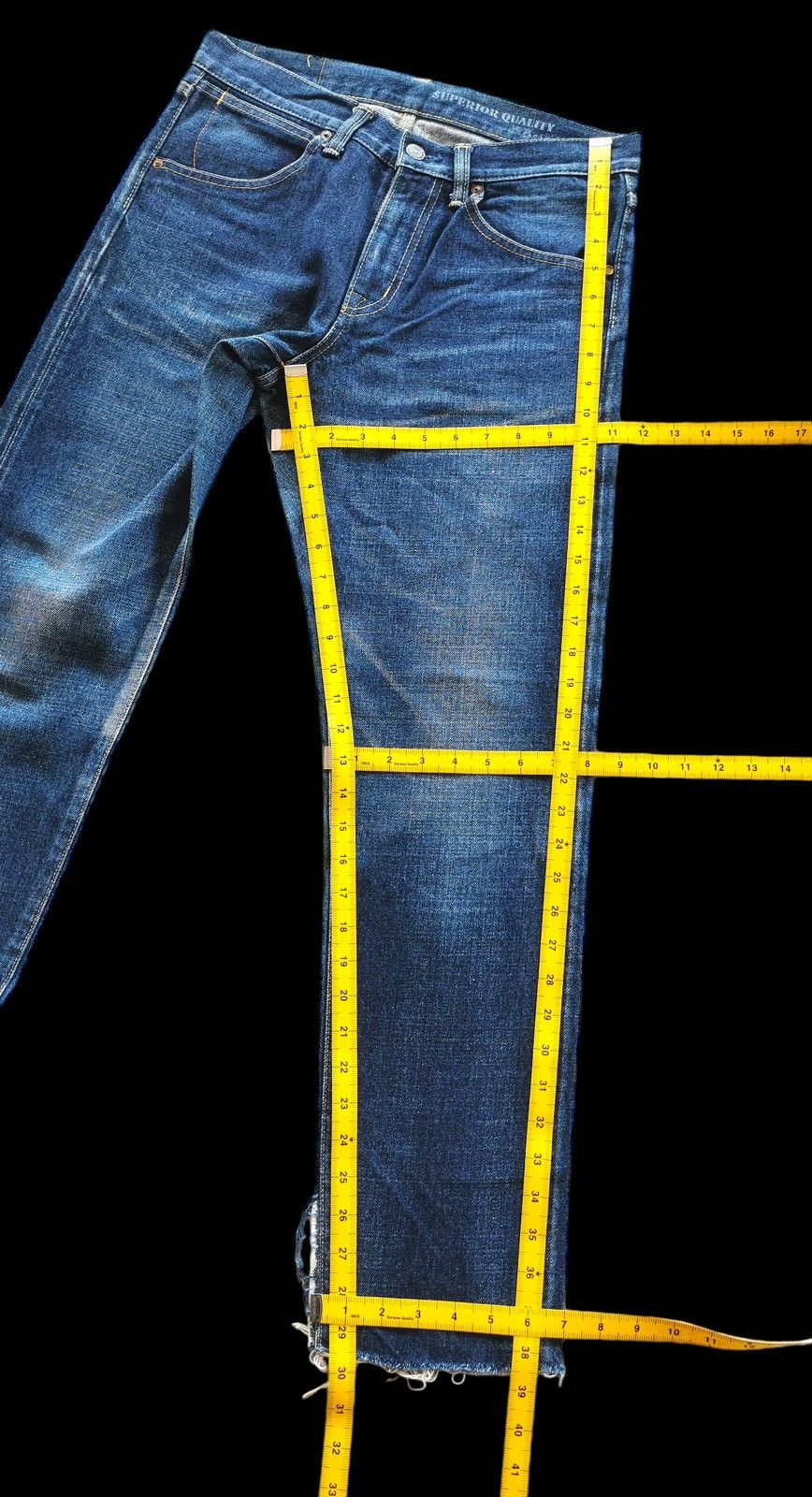 Eternal Deep Blue Eternal Clothing Original Selvedge Size US 31 - 10 Thumbnail
