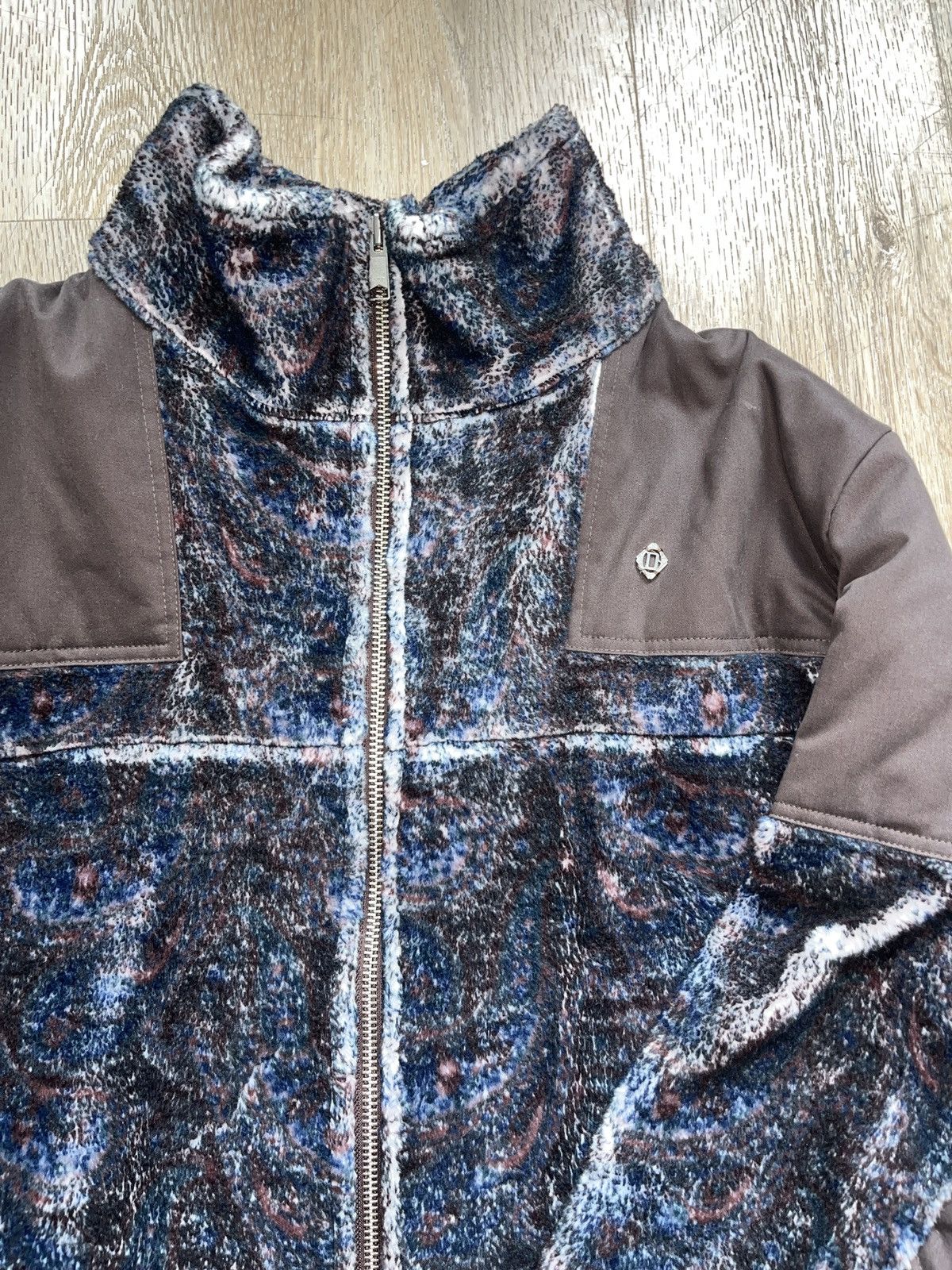 Children of the discordance children of the discordance Paisley fleece jacket (PAIS COL) Size US L / EU 52-54 / 3 - 2 Thumbnail