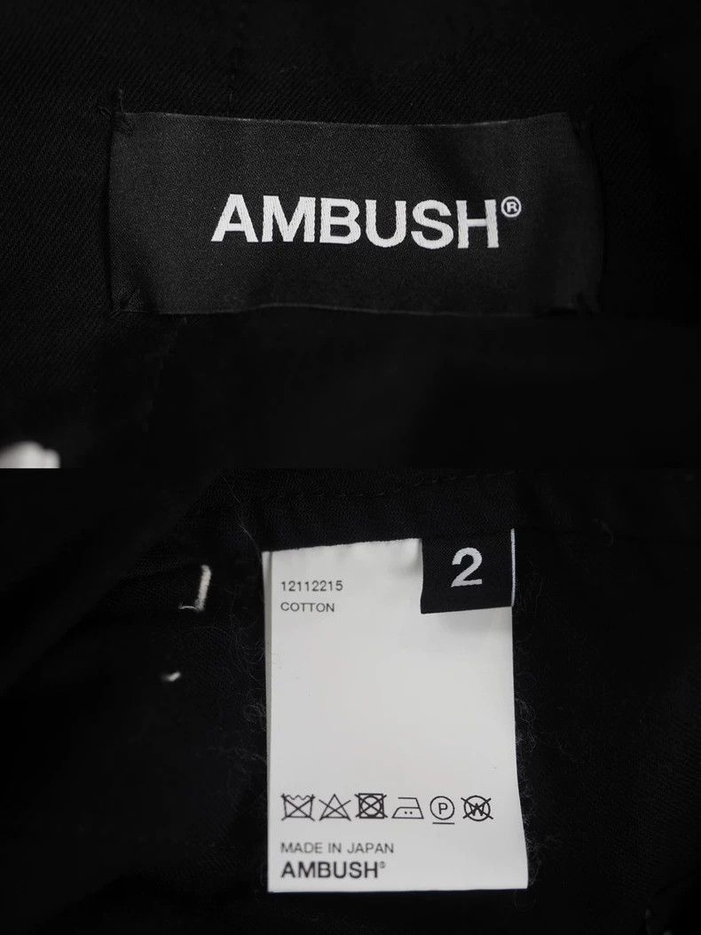 Ambush Design AMBUSH size 2 Black Patchwork Pocket Pants 2503-Nextarrow Size US 28 / EU 44 - 6 Thumbnail