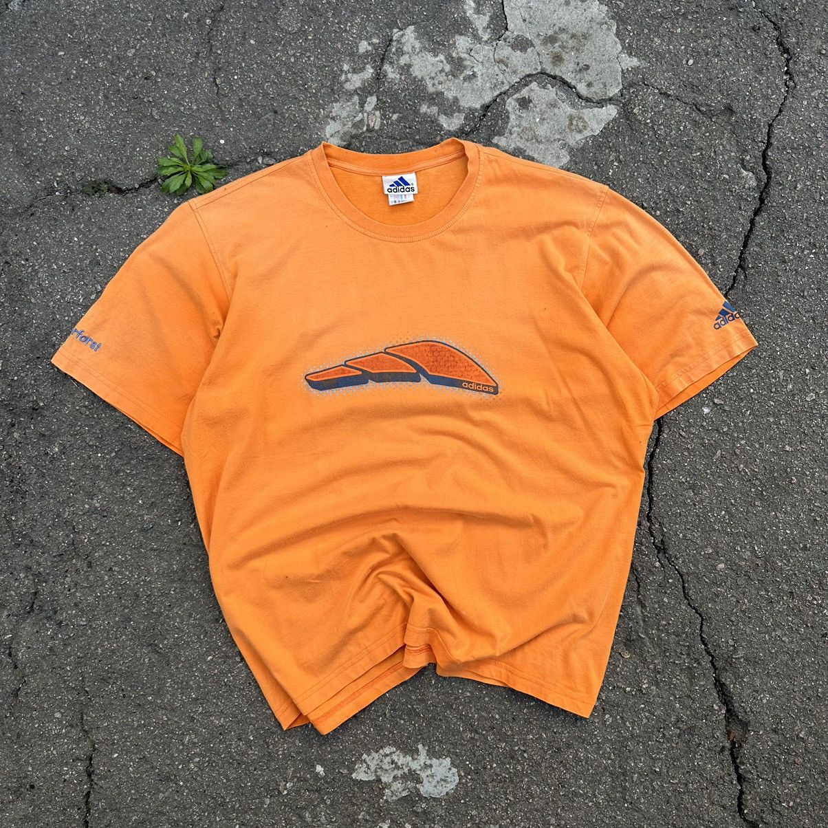 Adidas × IRAK Vintage Adidas T-shirts Logo 90s Y2K Streetwear Size US L / EU 52-54 / 3 - 1 Thumbnail