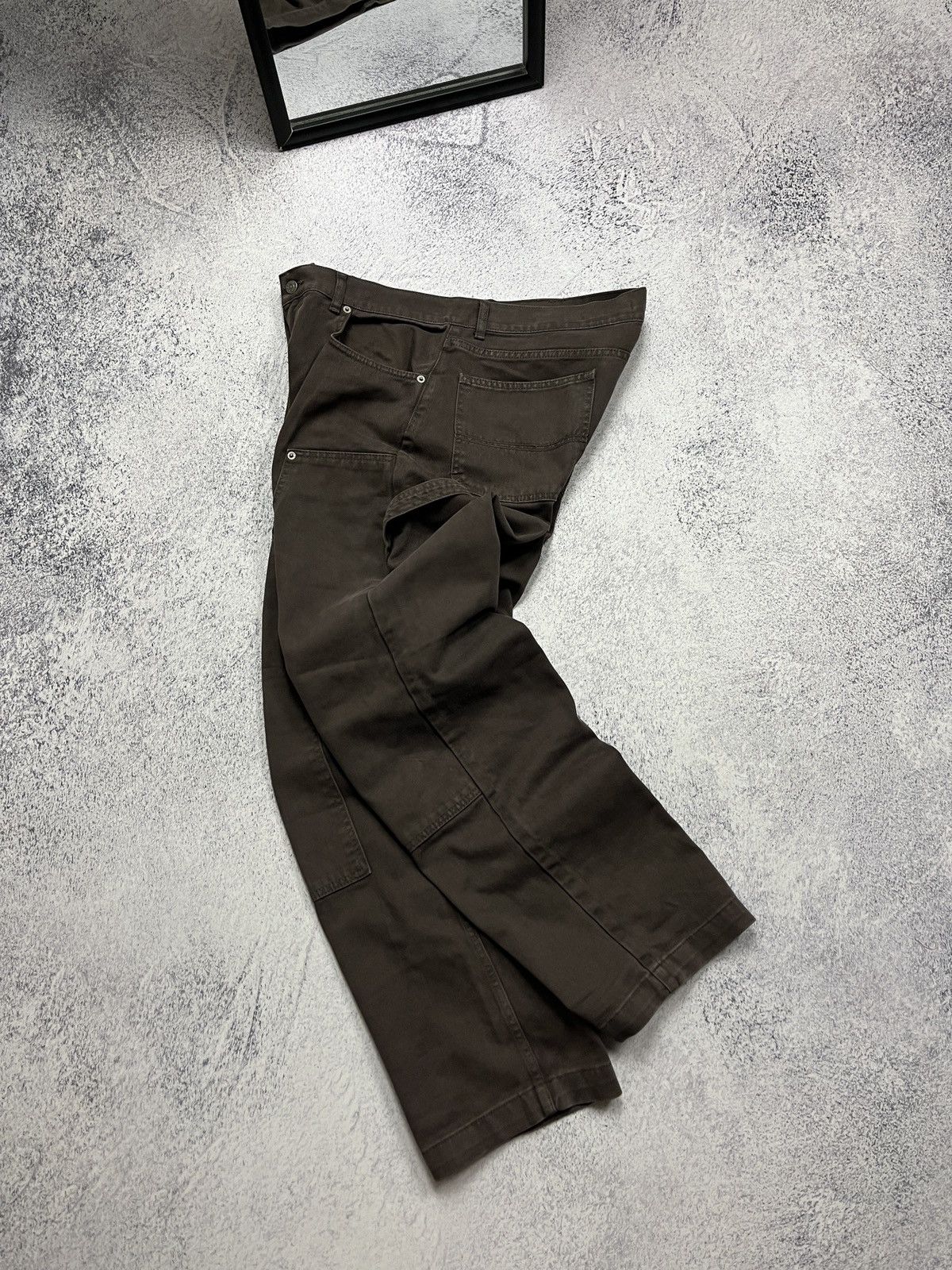 Jaded London Jaded London Skate Fit Double Knee Y2k Denim Jeans Brown Size US 34 / EU 50 - 3 Thumbnail