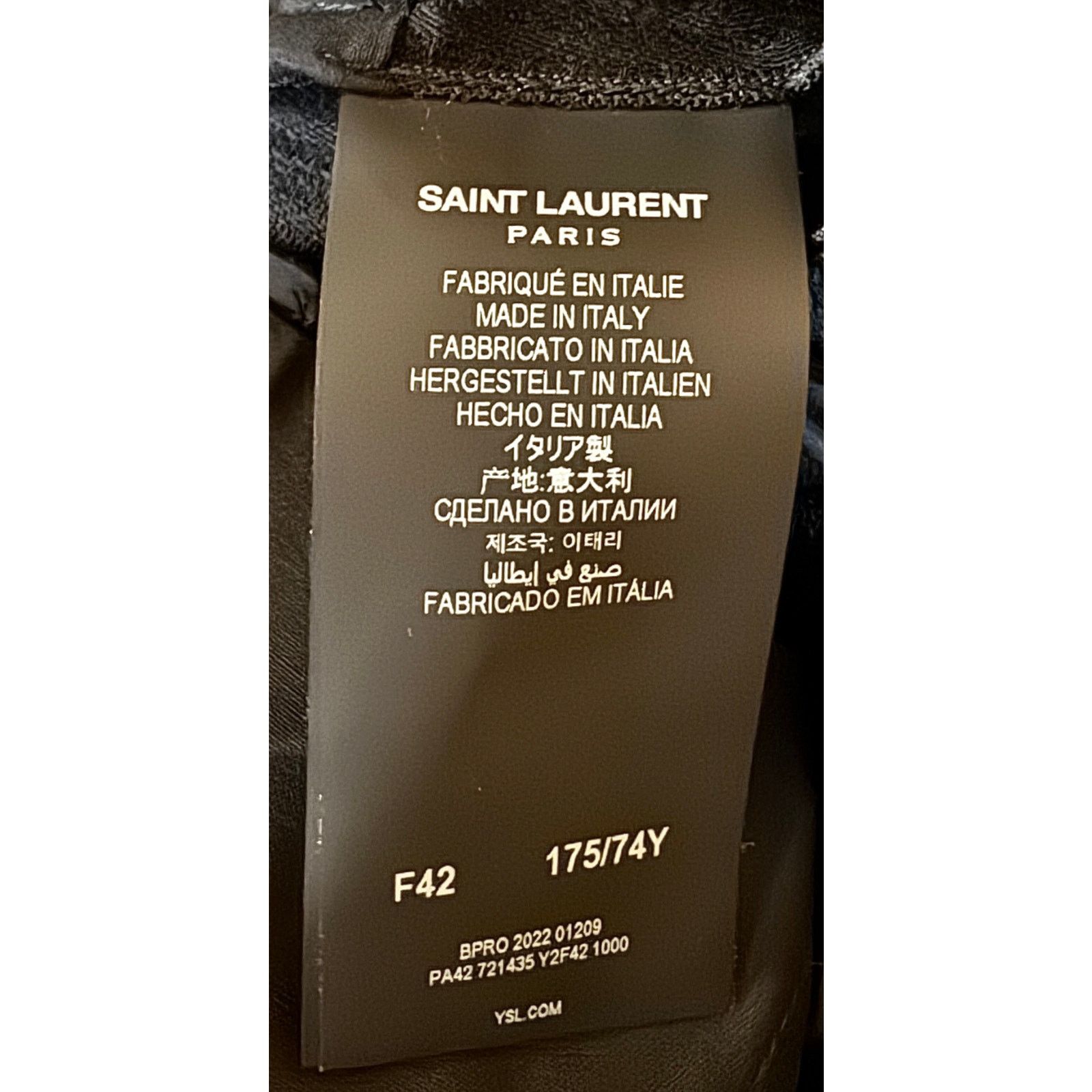 Saint Laurent Paris Saint Laurent NWT Fluid Wool Trousers Size 32" / US 10 / IT 46 - 4 Thumbnail