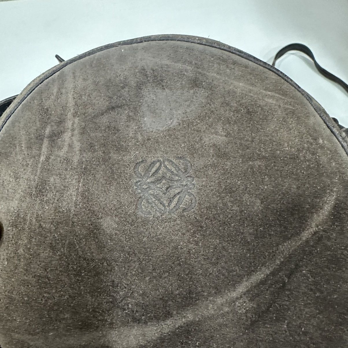 Loewe ‼️YES‼️ VINTAGE LOEWE SUEDE LEATHER CROSSBODY SLING BAG Size ONE SIZE - 8 Thumbnail