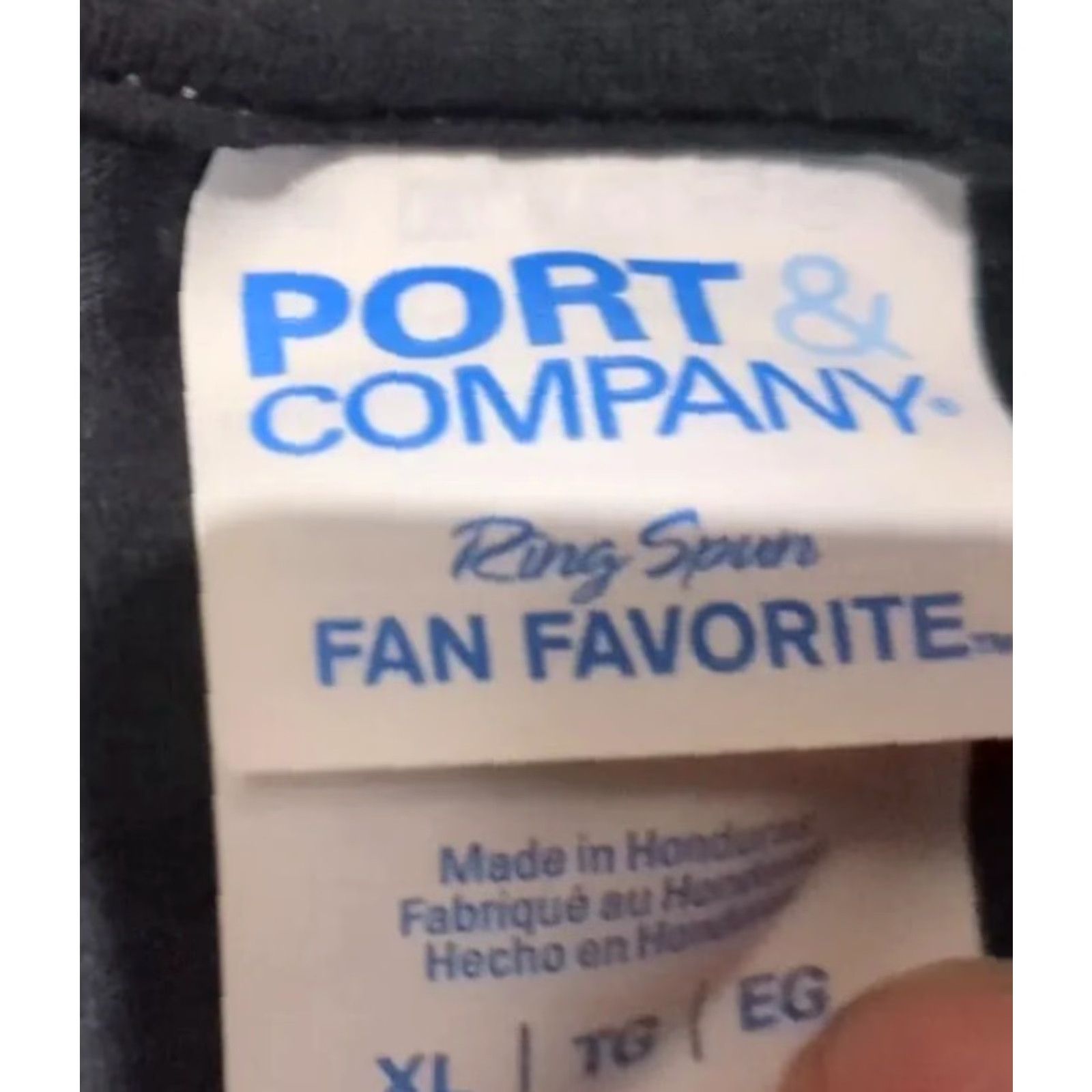 Port & Company Port & Company T-Shirt Men XL Black Last Swing Before The Ring Golf Bachelor Party Parody Funny Size US XL / EU 56 / 4 - 2 Thumbnail