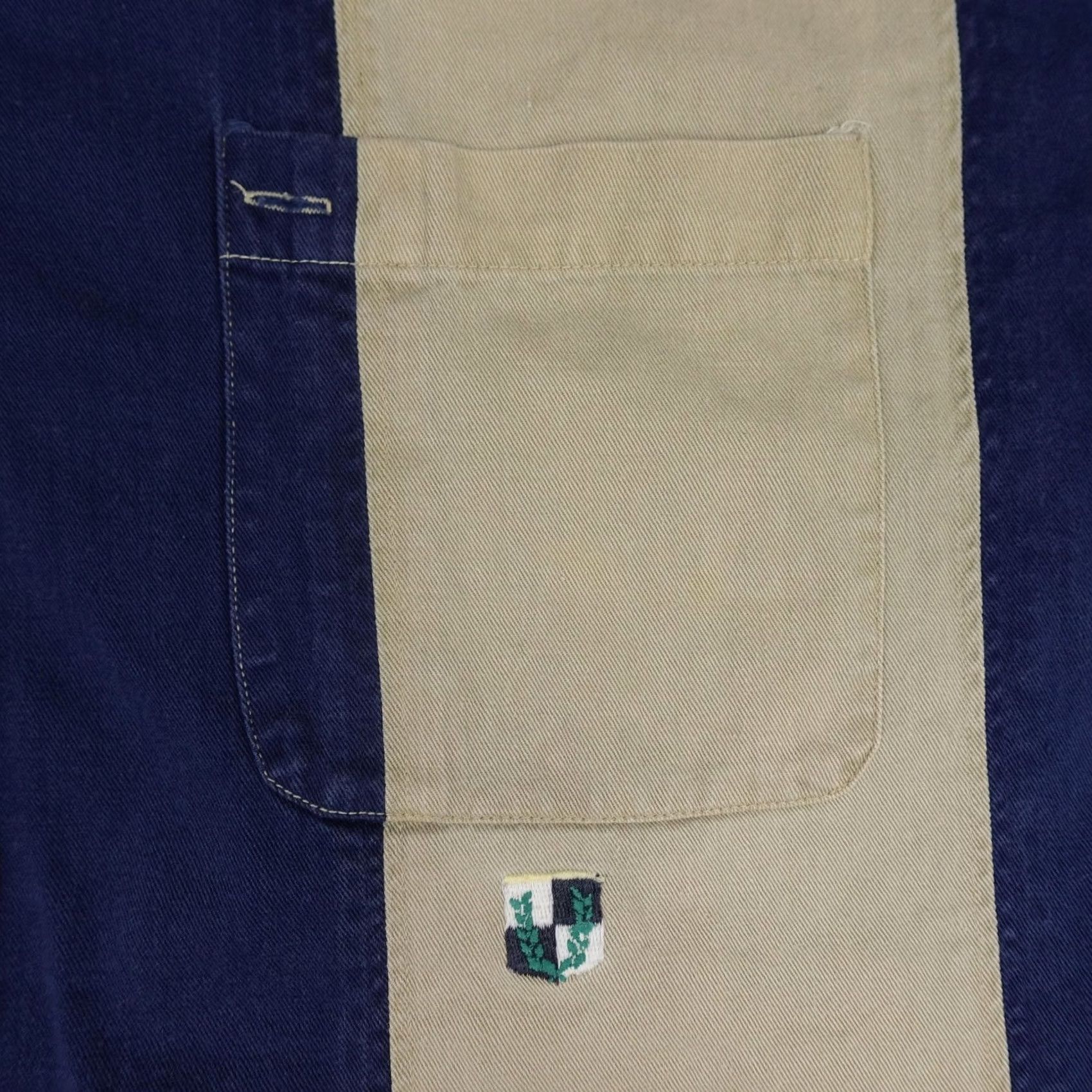 Vintage VINTAGE Halifax Outfitters Shirt Mens XL Blue Striped Button Short Sleeve 90s Size US XL / EU 56 / 4 - 6 Thumbnail