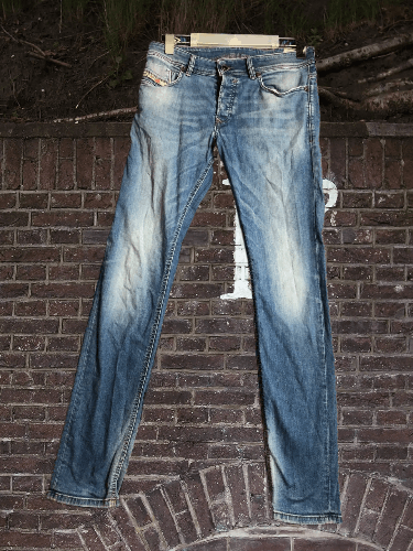 Diesel × Vintage Vintage Y2K Diesel jeans denim faded stretwear style size 29 Size 29" - 1 Thumbnail