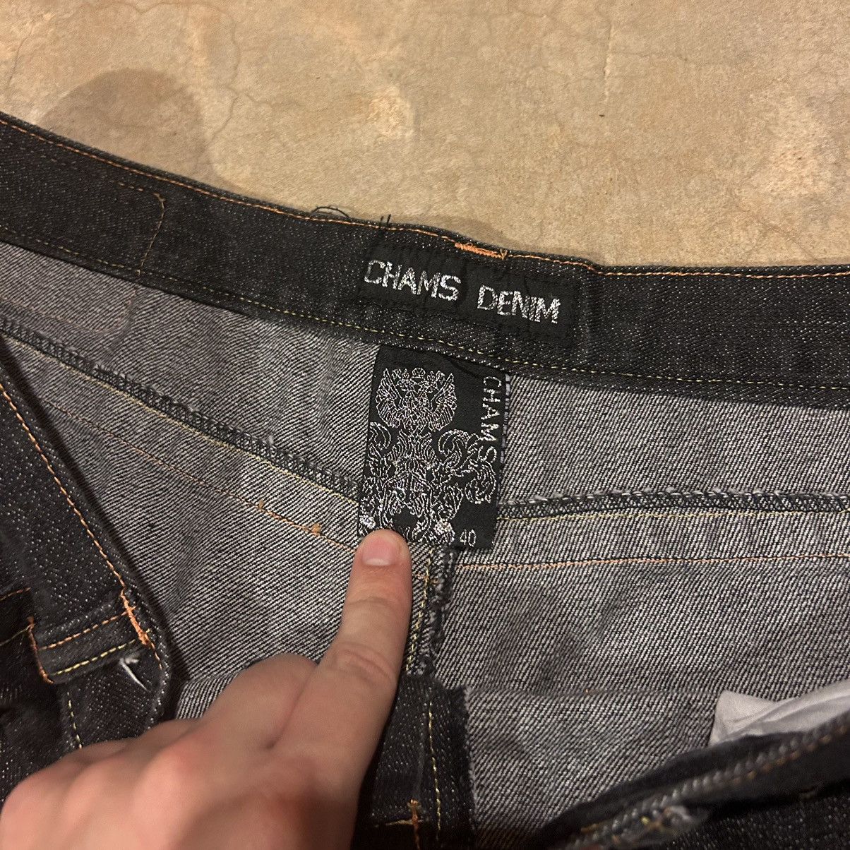JNCO Crazy Vintage Y2K Embroidered Pocket Baggy Jeans Skater JNCO Size US 38 / EU 54 - 8 Thumbnail