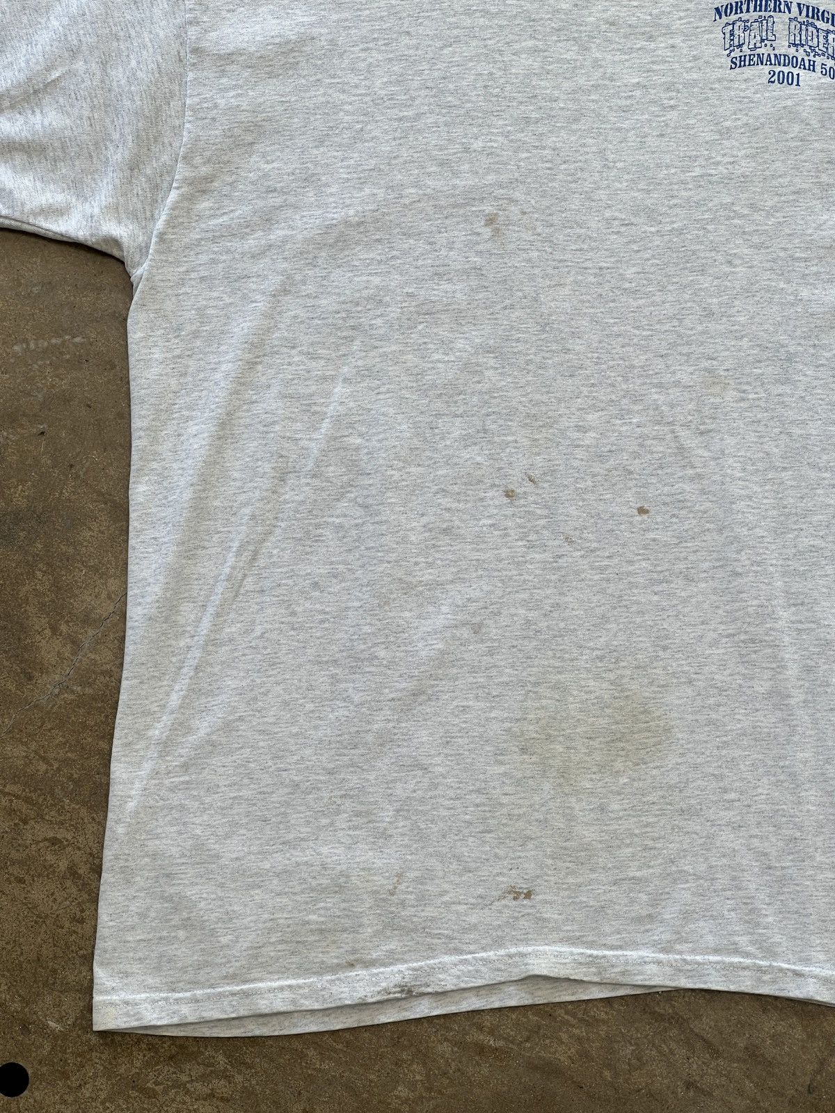 NASCAR Vintage 2001 Shenandoah 500 Dirt Bike American Racing Tee XL Size US XL / EU 56 / 4 - 6 Thumbnail