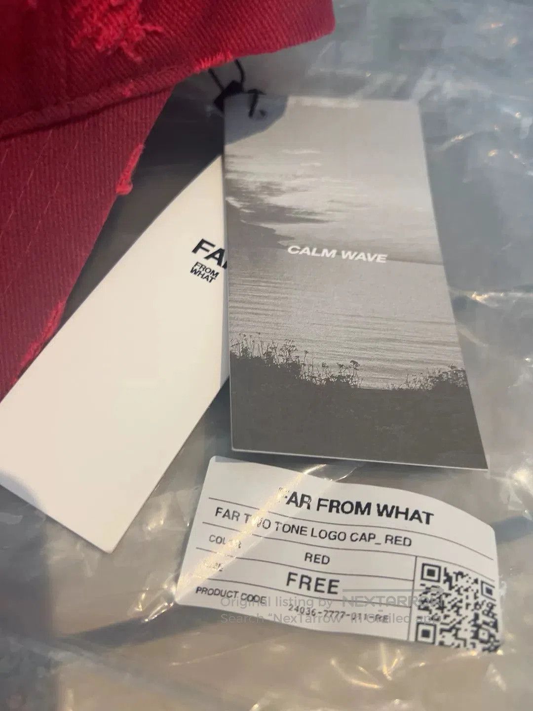 Japanese Brand FAR ARCHIVE Washed Distressed Cap. Size ONE SIZE - 3 Thumbnail